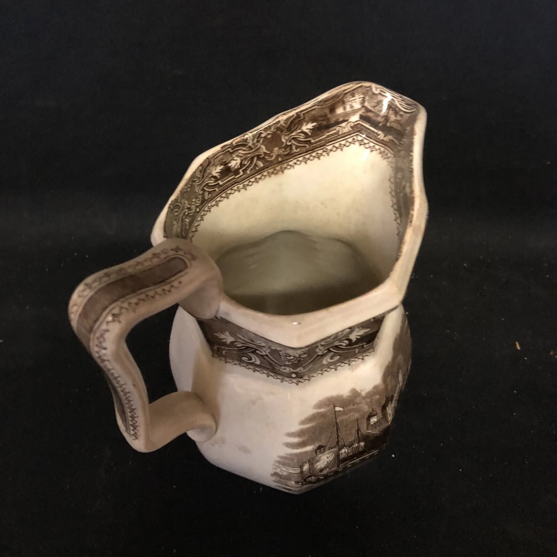 7 1/4” Staffordshire Tower Of London Pitcher - 3