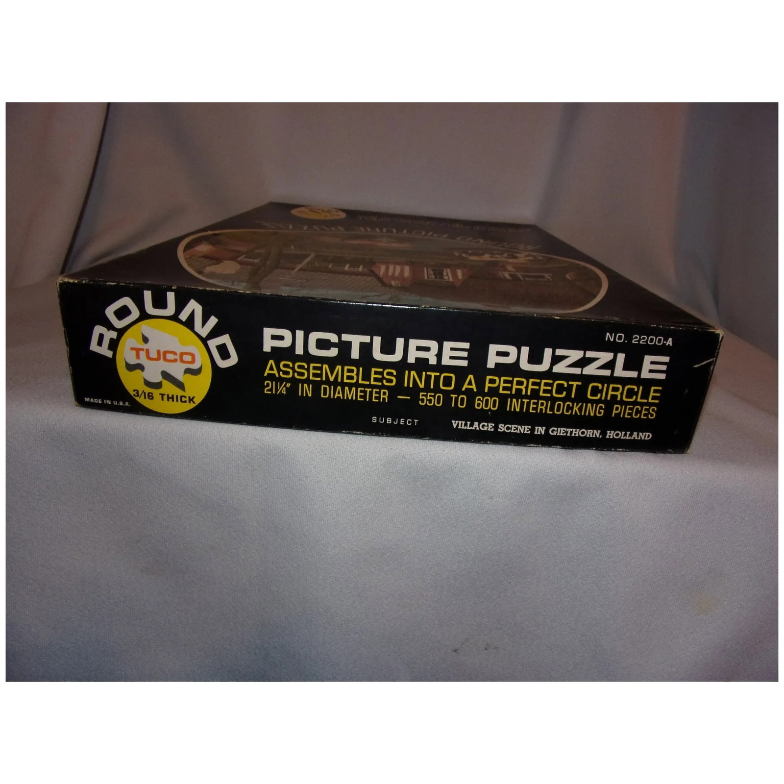 Vintage TUCO 3/16 thick Round Puzzle - 7
