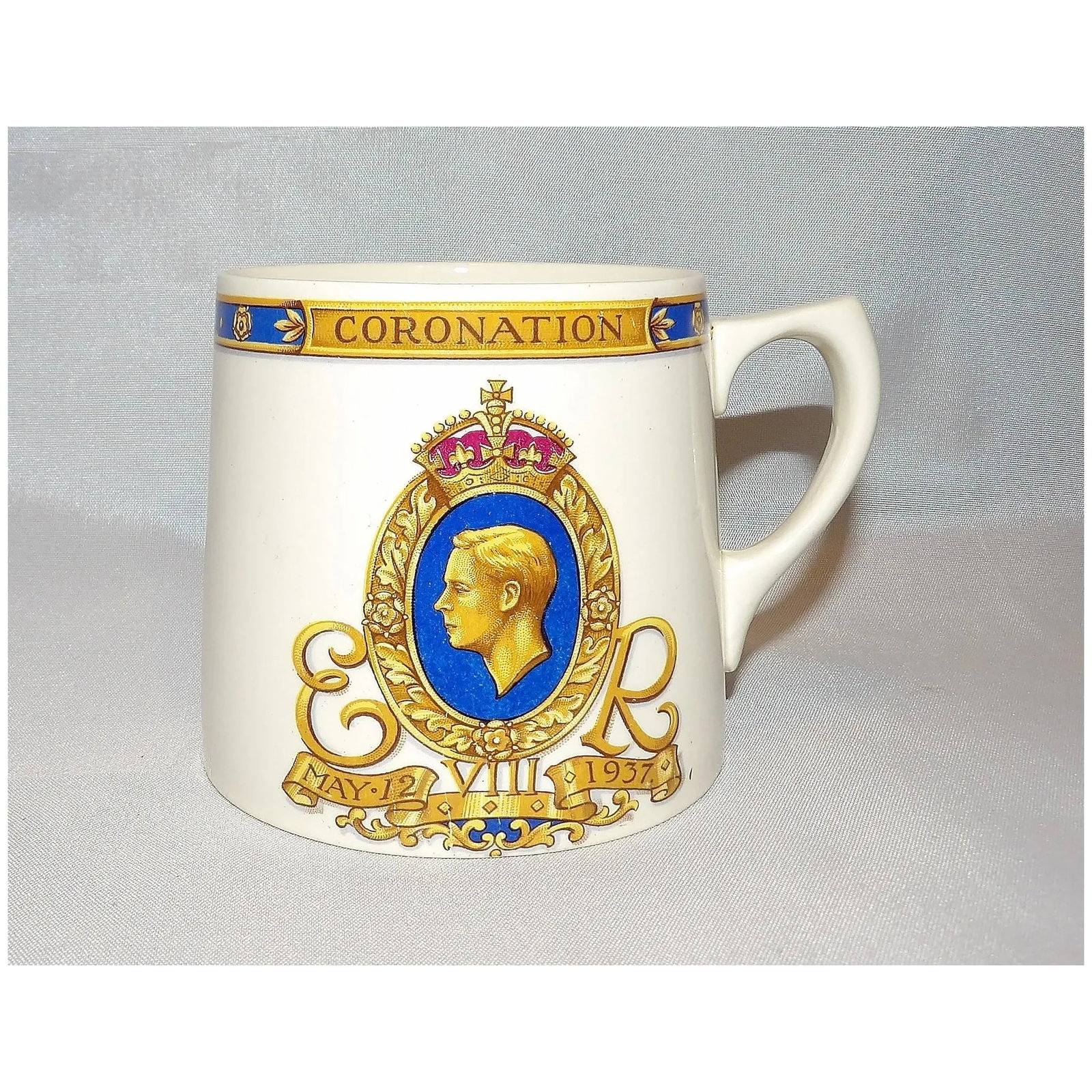 1937 Coronation of King Edward VIII Mug - 2