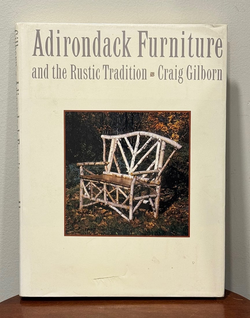 Adirondack Furniture & the Rustic Tradition: An examination of the true heritage of Adirondack rustic furniture. The book illustrates hundreds of the finest surviving pieces, from elaborate sideboards ornamented with twig mosaics in complex