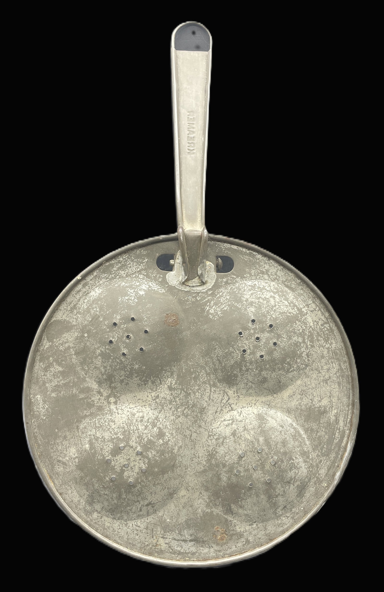 Vintage Kreamer 4 Egg Spring Action Poacher Tin Kitchen Gadget c1920s - 5