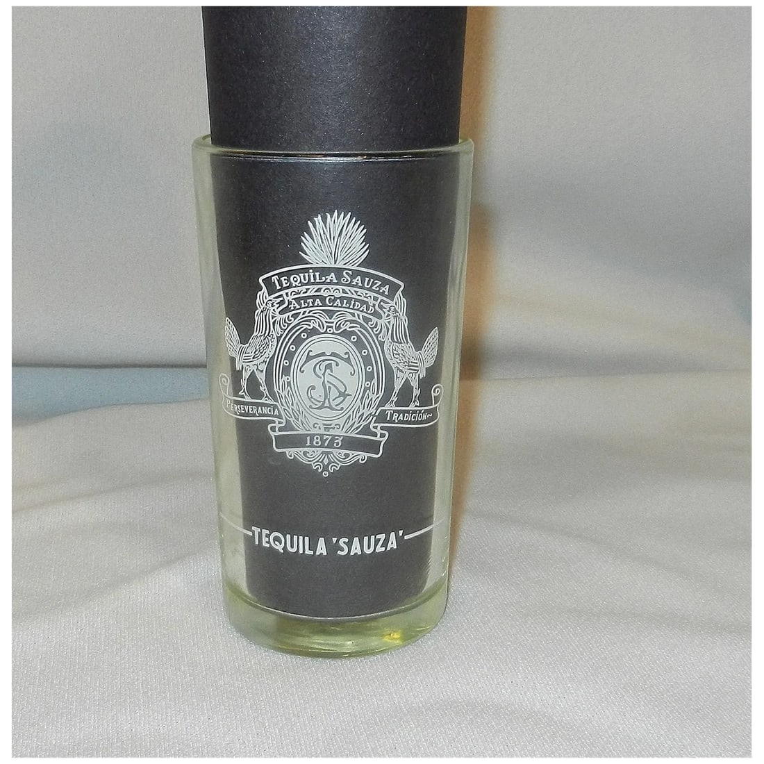 Vintage Commemorative Casa Sauza Tequila 100 Anos Glass 1970s - 5