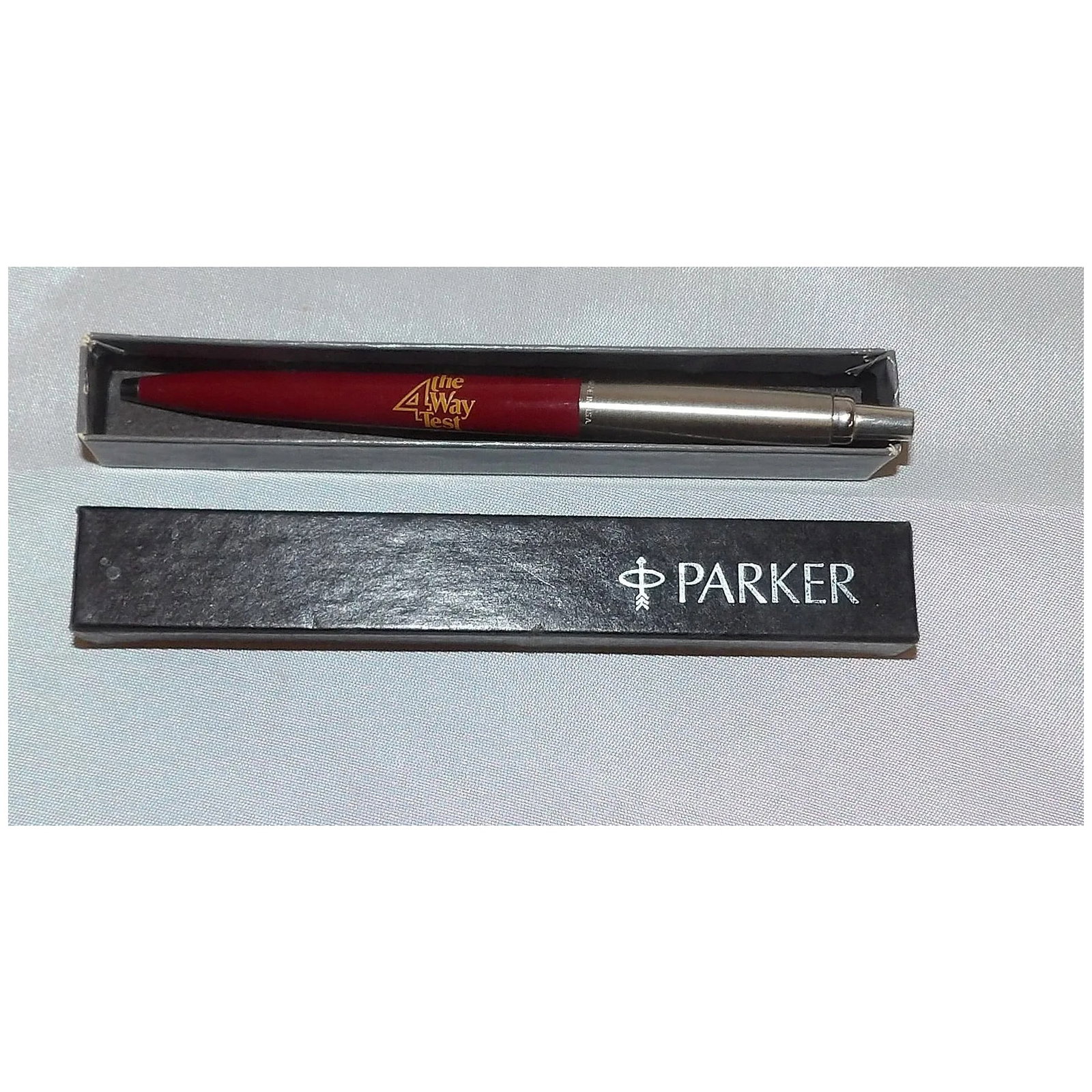 1971 Parker Jotter window Ballpoint Pen 4-Way Test - 2