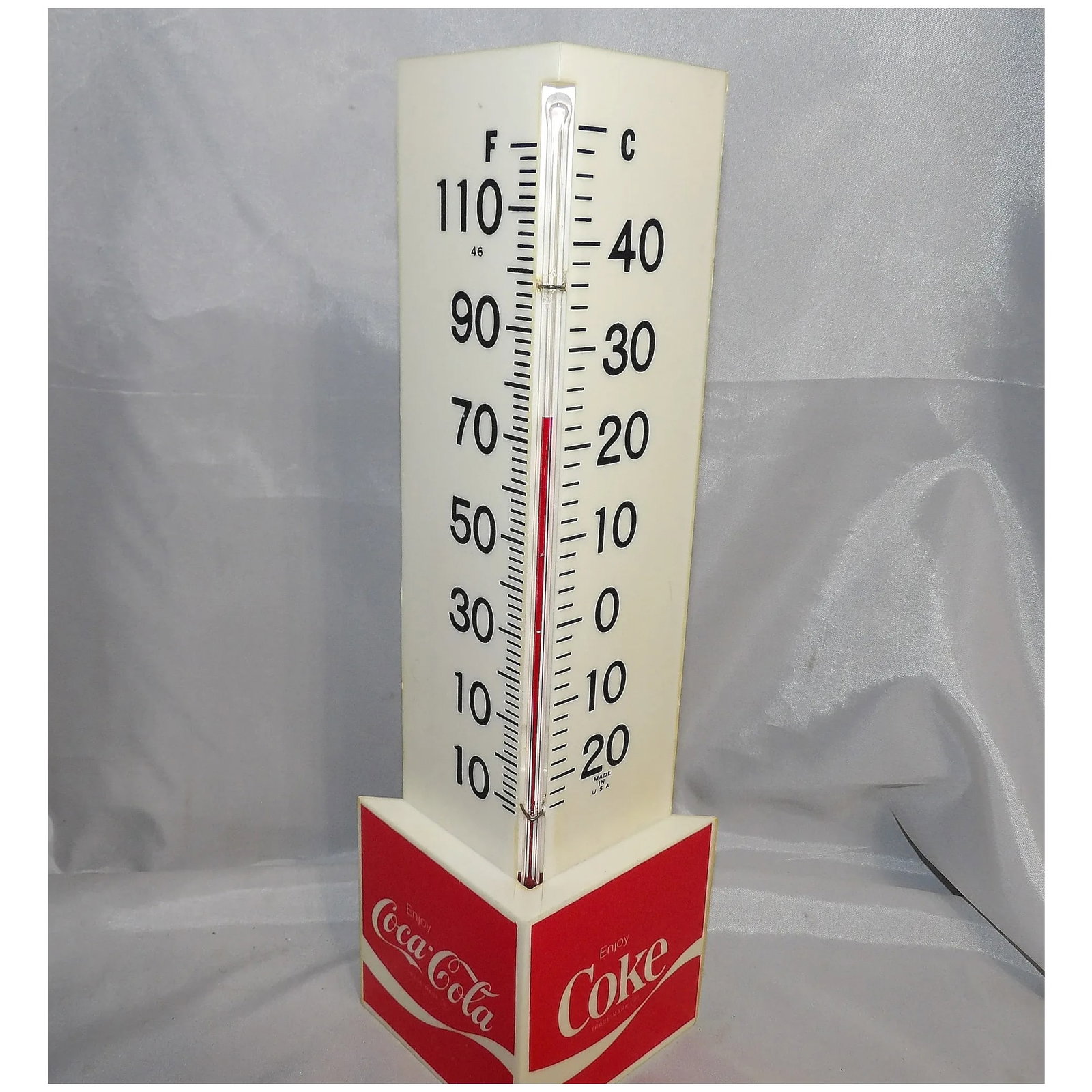 Coca Cola NOS 1970's Thermometer - 2
