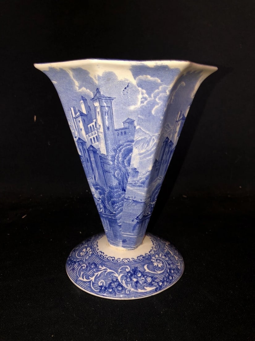 6 7/8” staffordshire vase - 2