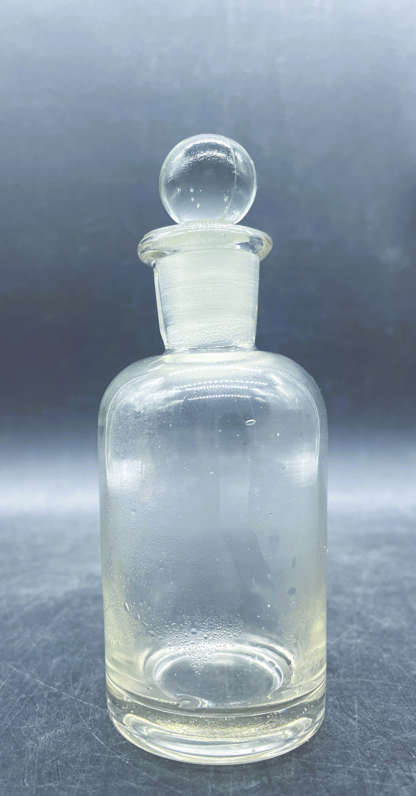 Rare European Glass Perfume Bottle With Enamel Travel Box - 8