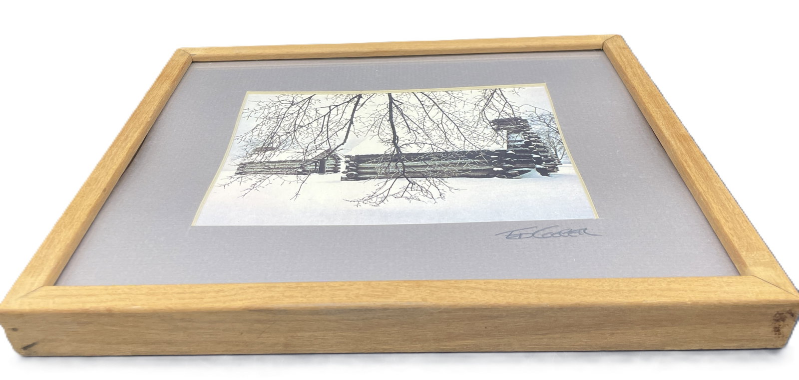 Acclaimed Photographer TED COOPER Landscape Photo Signed Framed - 3