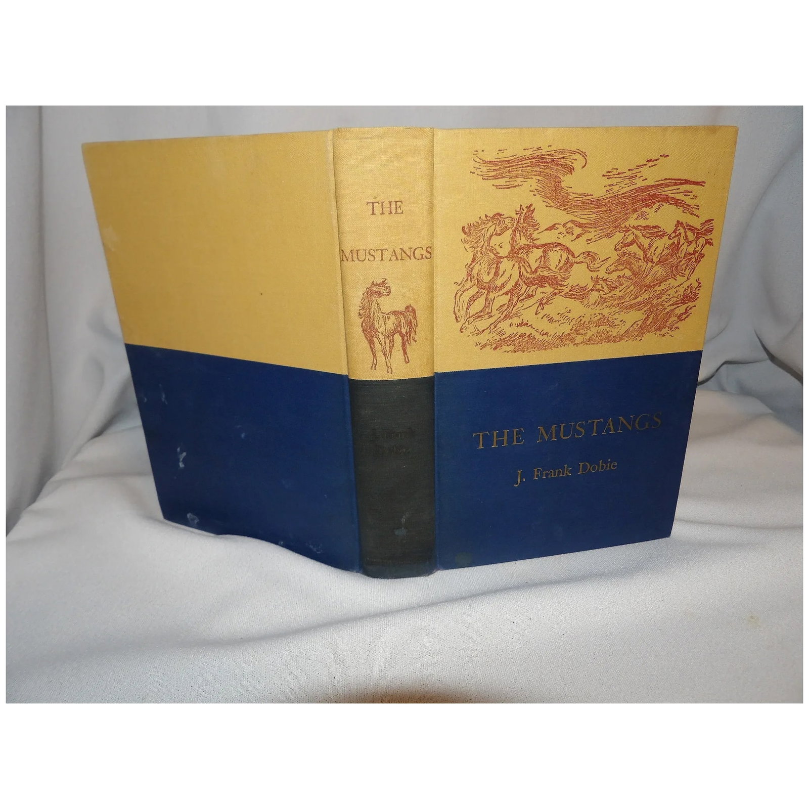 1952 The Mustangs by J. Frank Dobie First Edition - 2