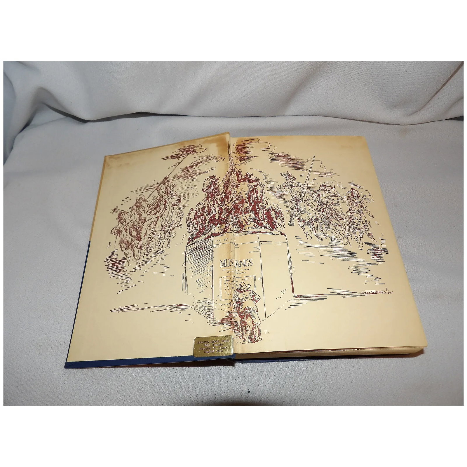 1952 The Mustangs by J. Frank Dobie First Edition - 3