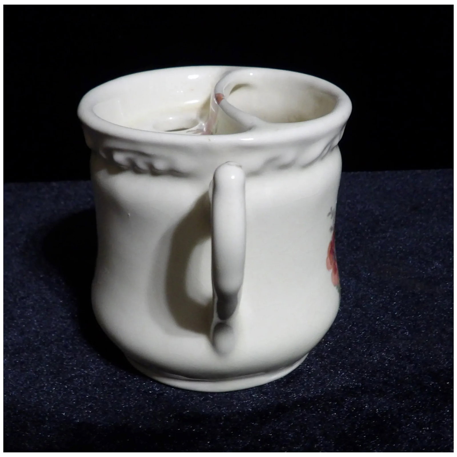 Vintage Lady Shaving Mug 1950-60's VB Athena Pottery of California - 4