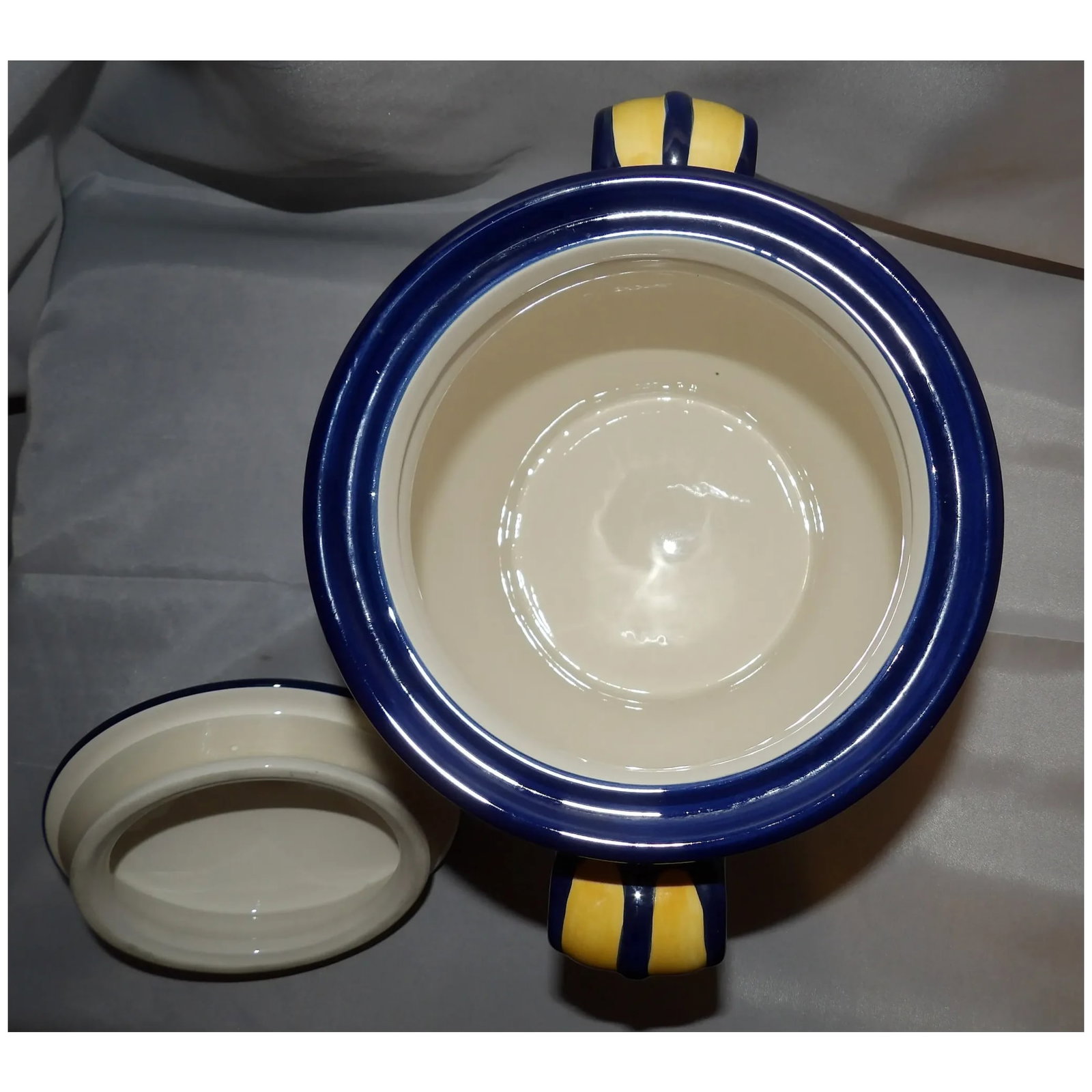 Pier One Vallarta Pattern Cookie Jar - 7