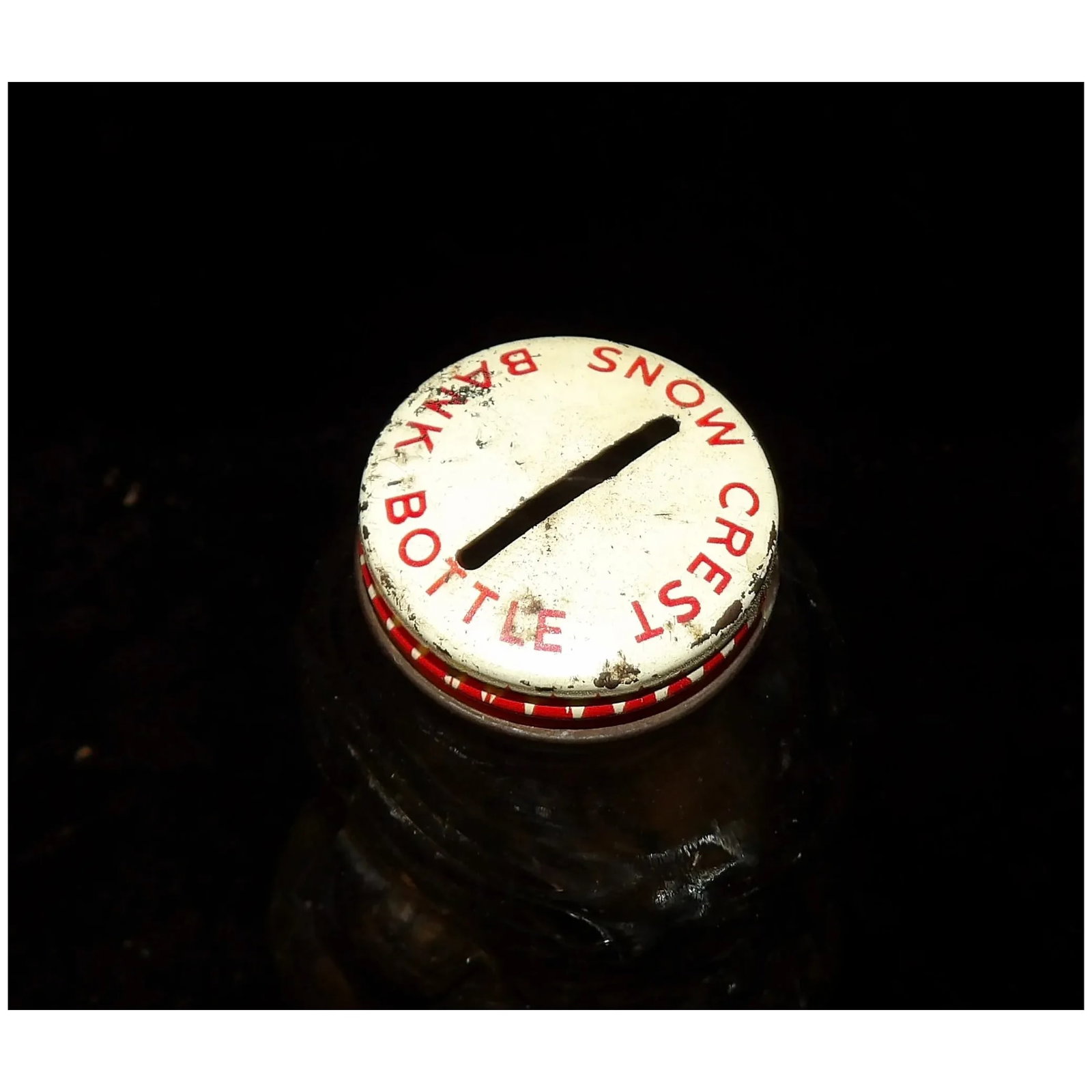 Grapette Snow Crest Bottle Bank - 7