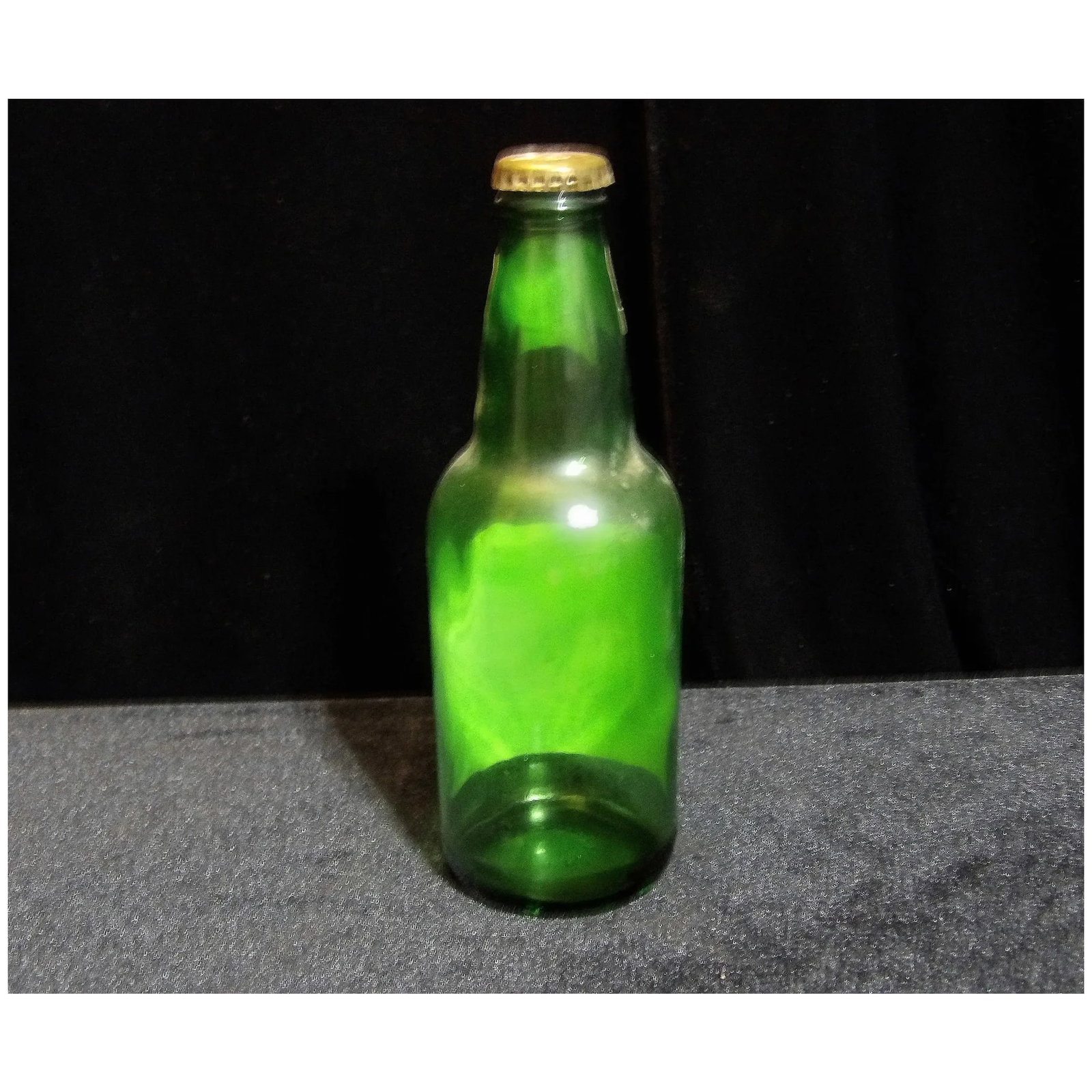Vintage Lone Star 150 Private Stock Green Beer Bottle - 3