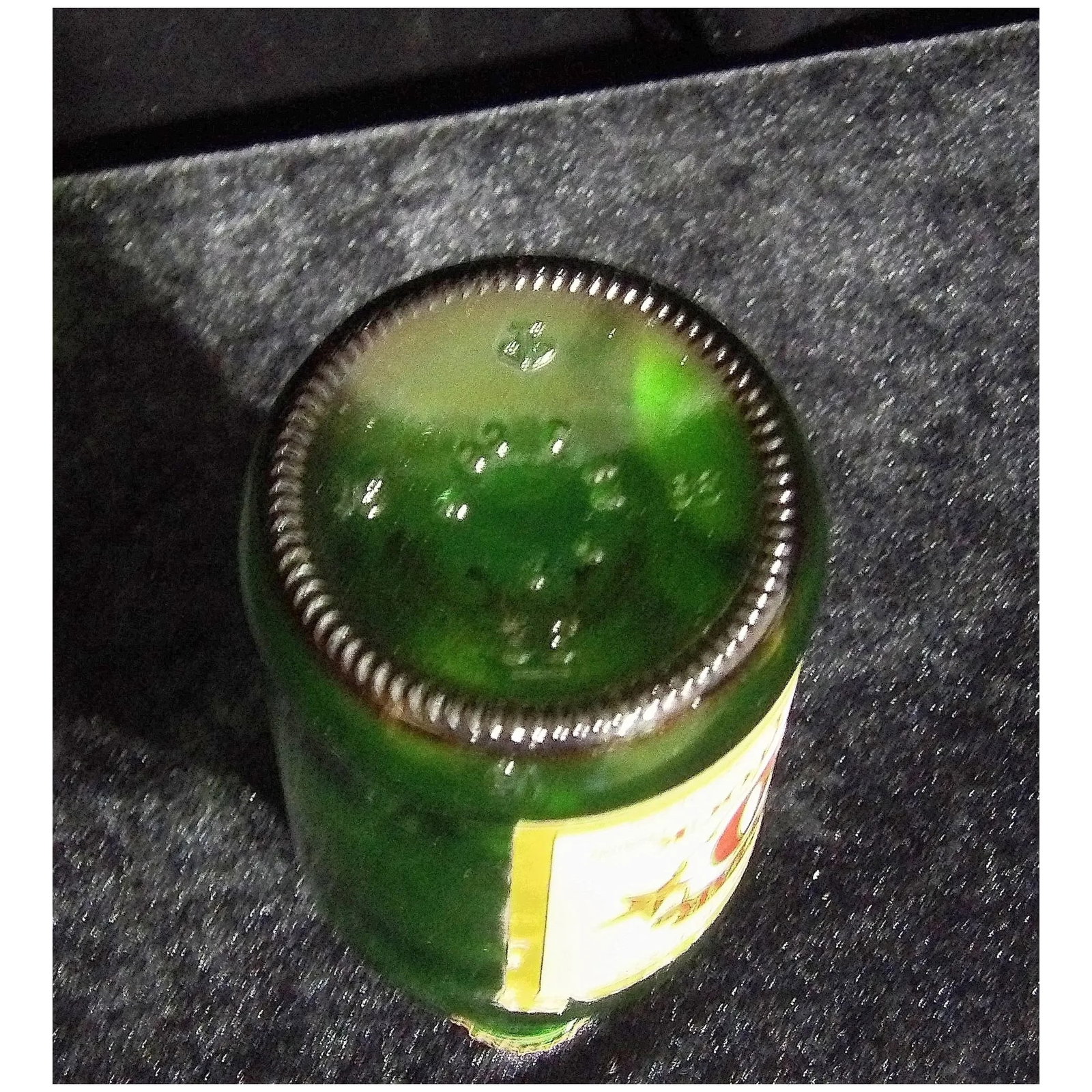 Vintage Lone Star 150 Private Stock Green Beer Bottle - 4