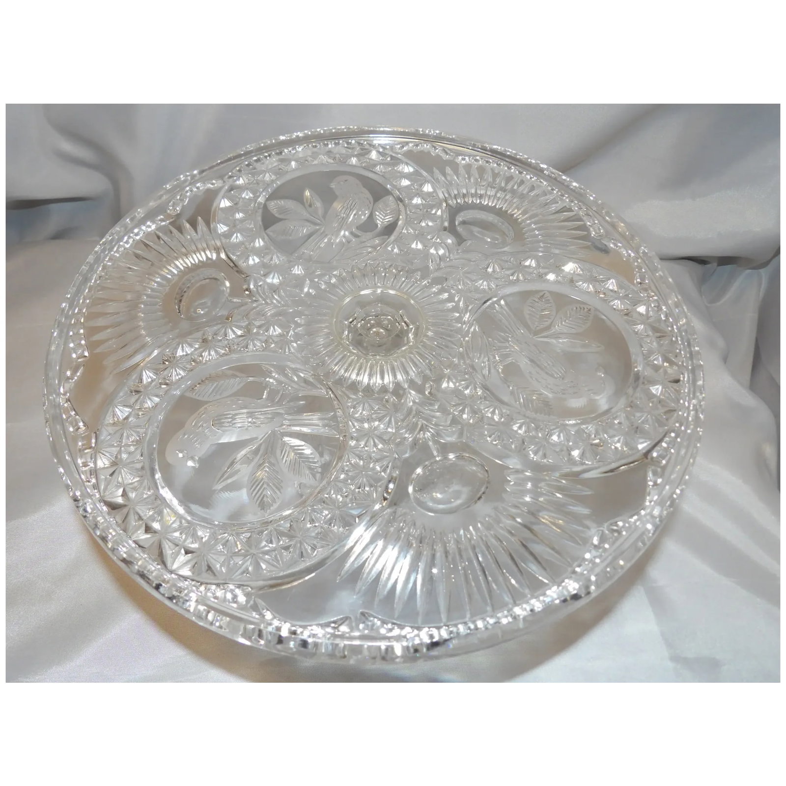 12" Diameter Cake Stand/Pedestal The Byrdes Collection by Hofbauer - 3