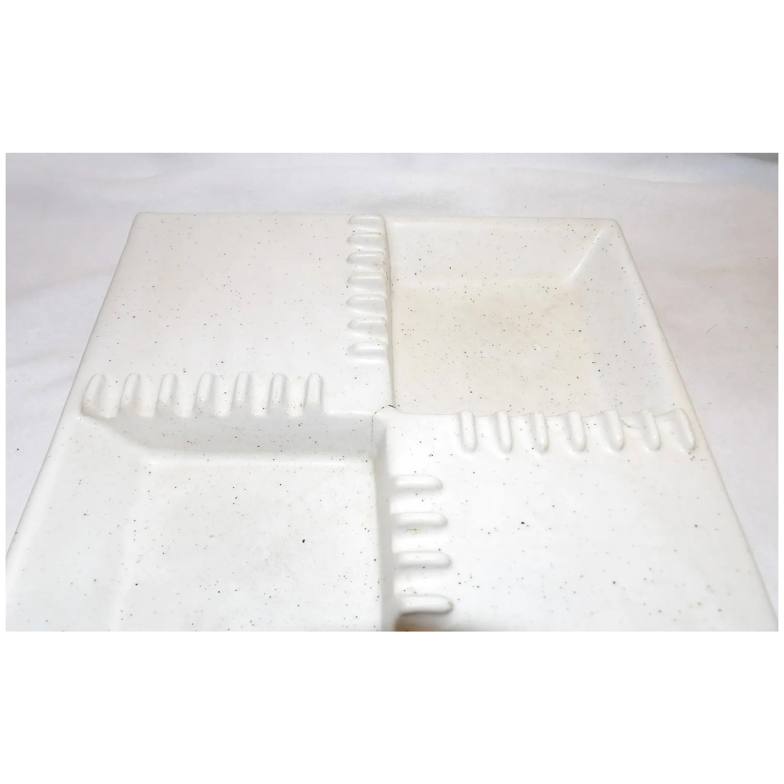 Glidden Pottery Safex Square Ashtray - 4