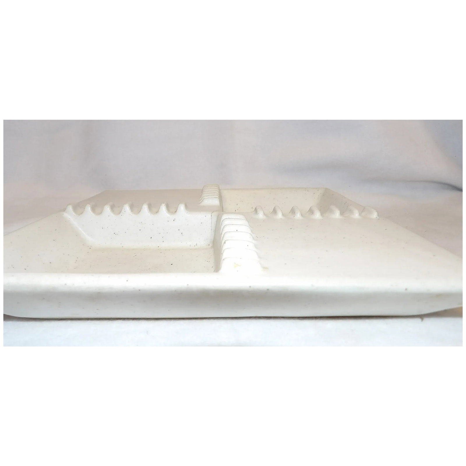 Glidden Pottery Safex Square Ashtray - 5