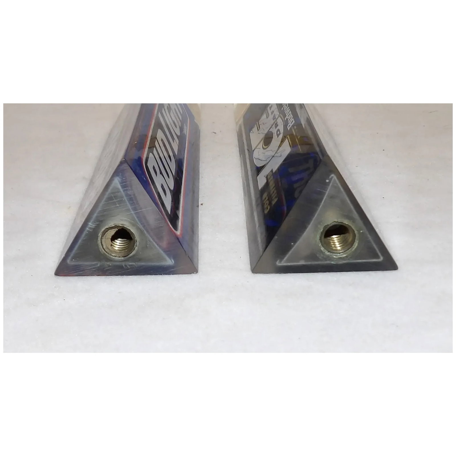 Budweiser Triangular Tap Beer Handles - 7