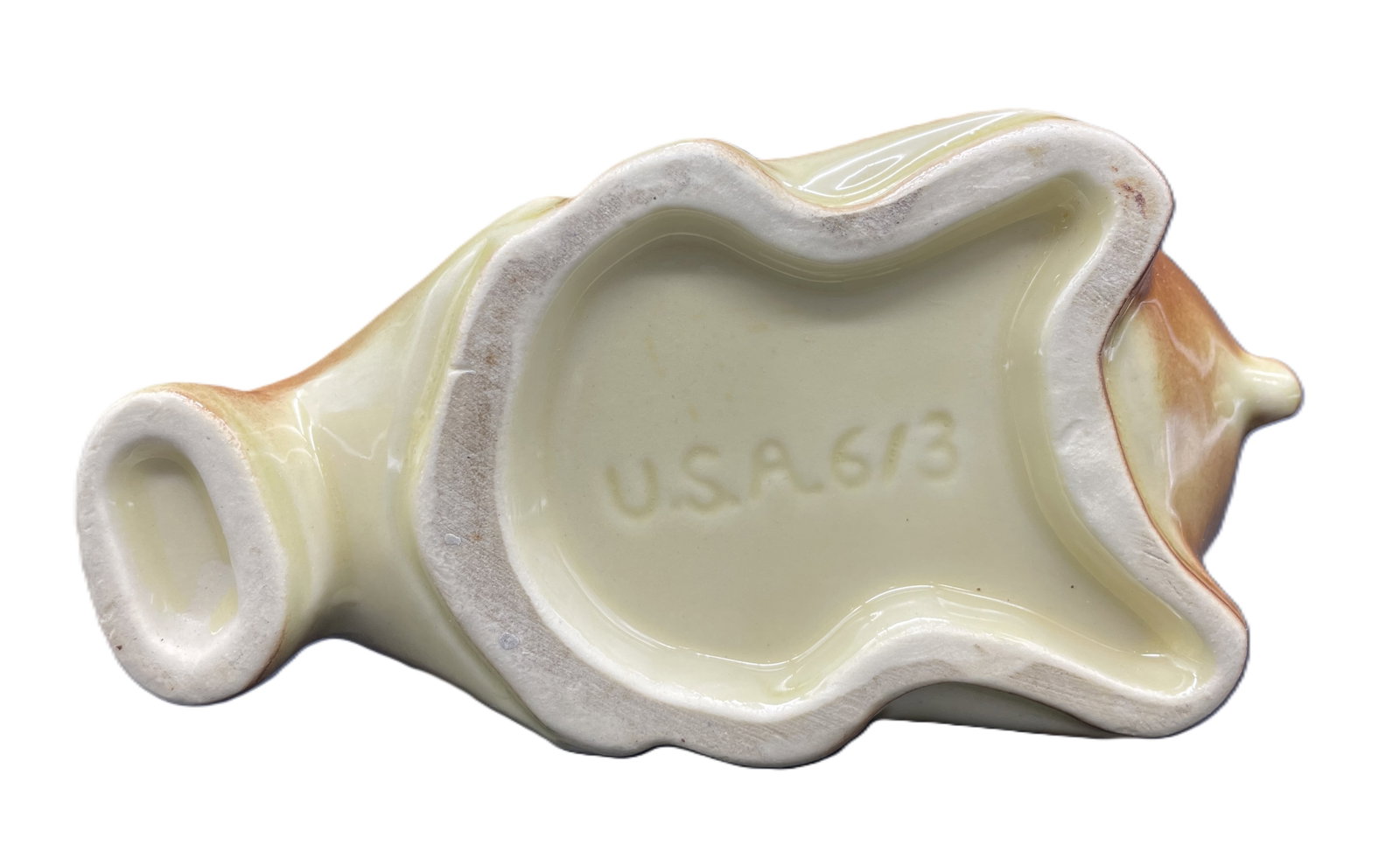SHAWNEE POTTERY PLANTER VASE GAZELLE ANTELOPE USA 613 - 7