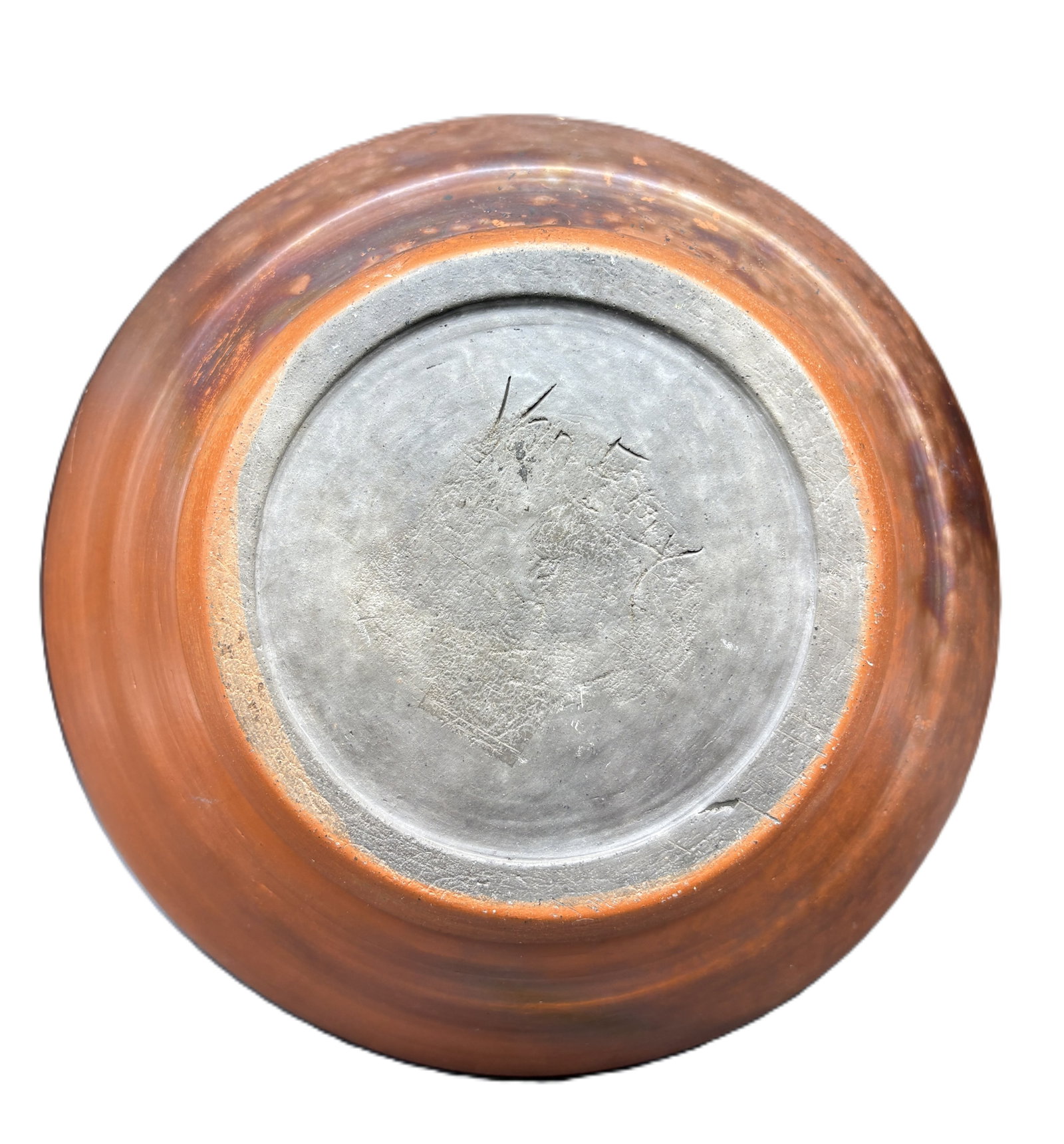 Studio Art Pottery Bowl Artist Signed - 7