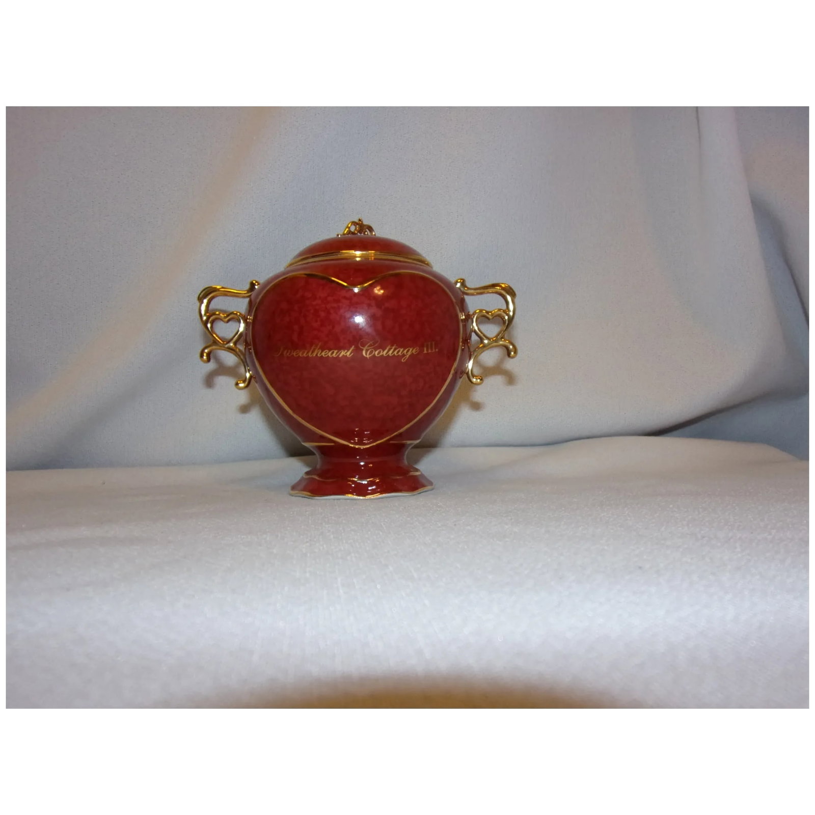 This Vintage Sweetheart Cottage III Thomas Kinkade Third Issue Music Box #A0891 - 5