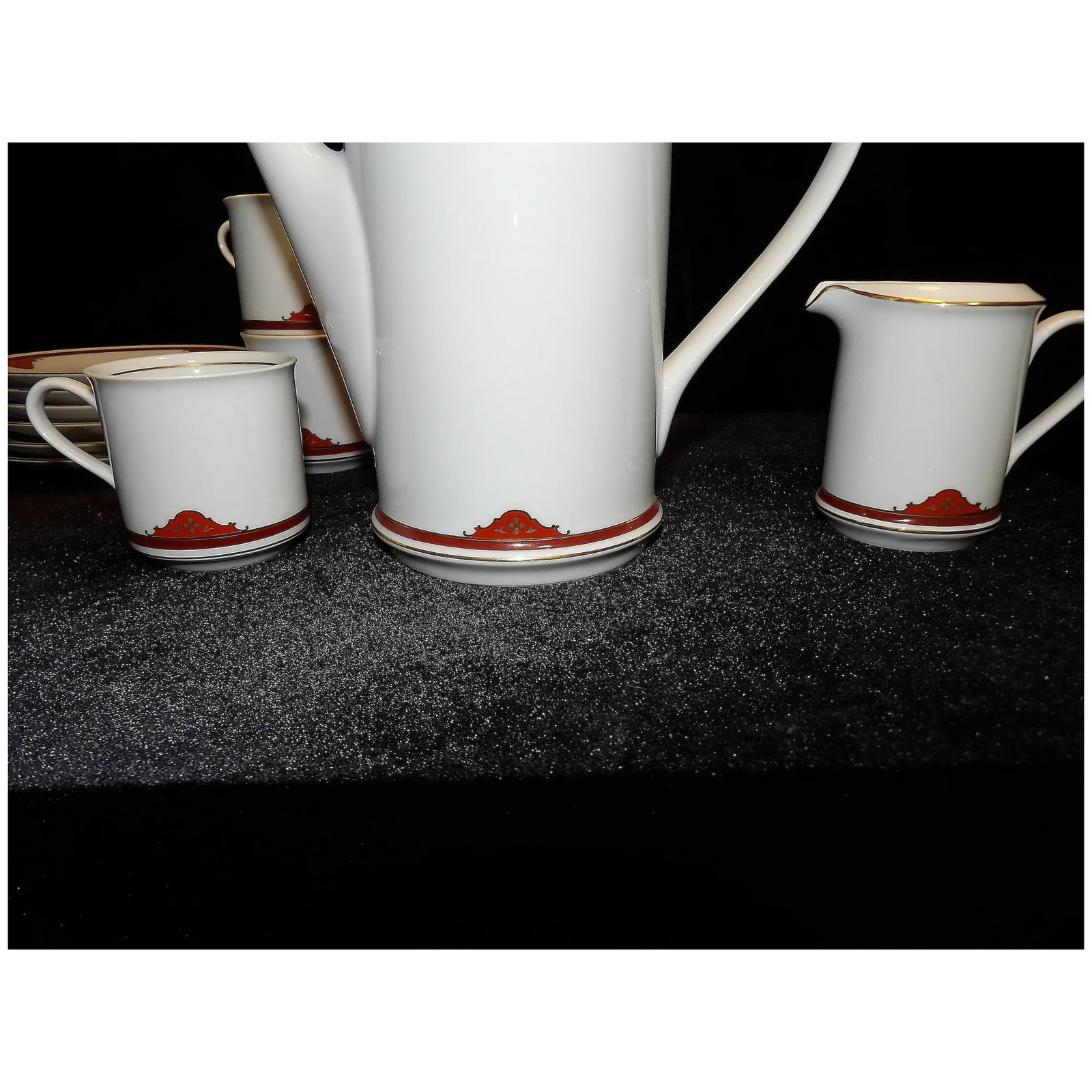 Vintage Sabina Loucky Czechoslovakia Tea Set - 7
