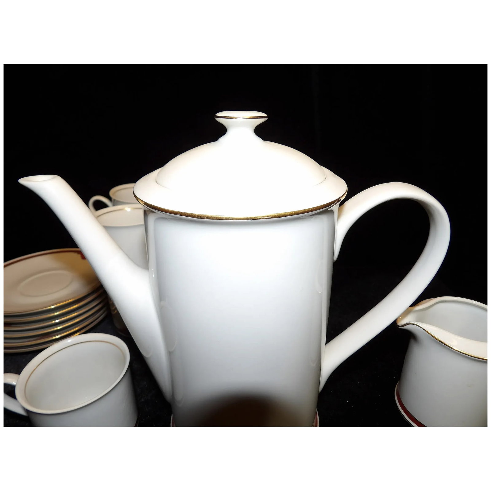 Vintage Sabina Loucky Czechoslovakia Tea Set - 9
