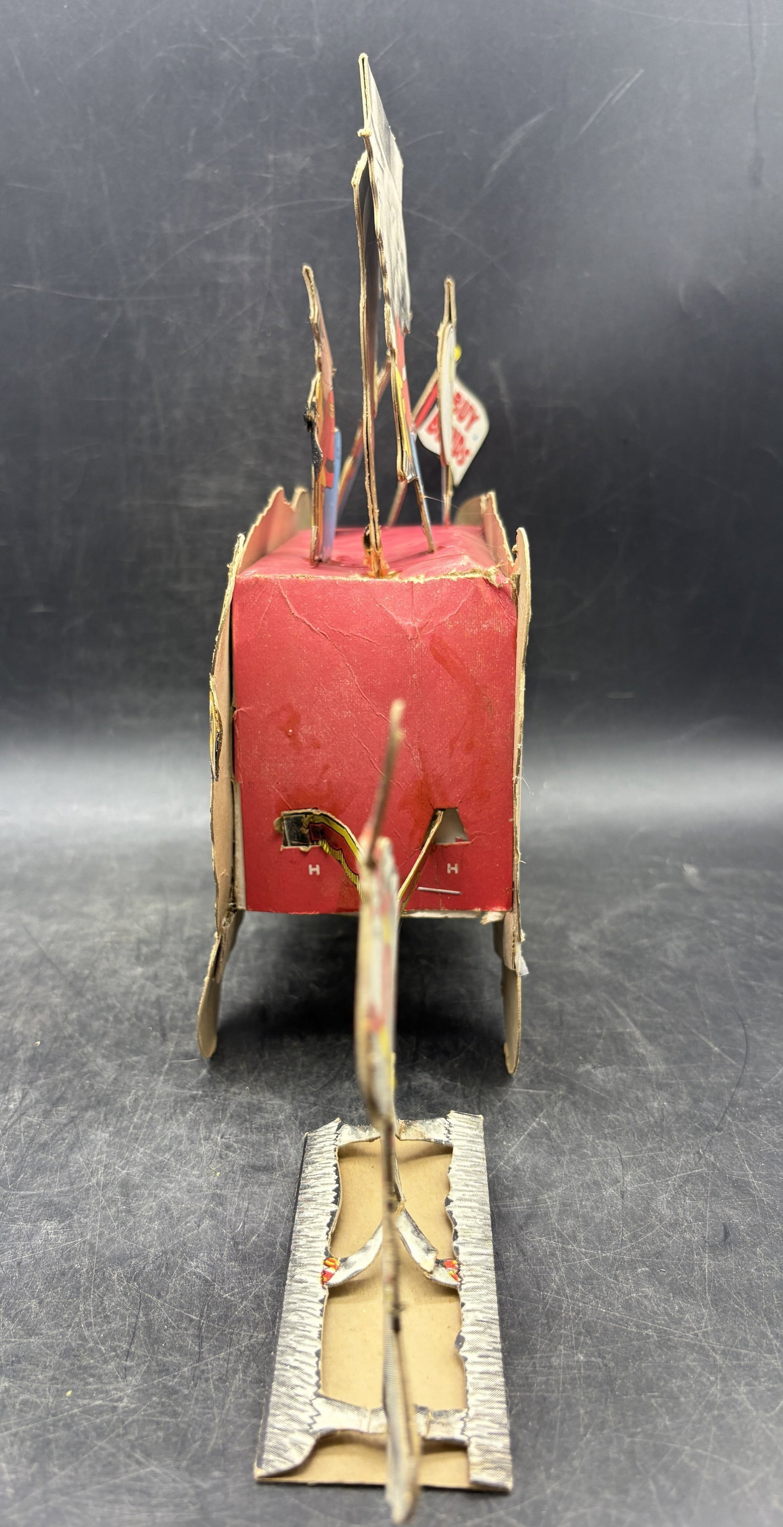 WWII Ringling Bros Barnum & Bailey Fitch Bandwagon Radio Show Counter Display - 4