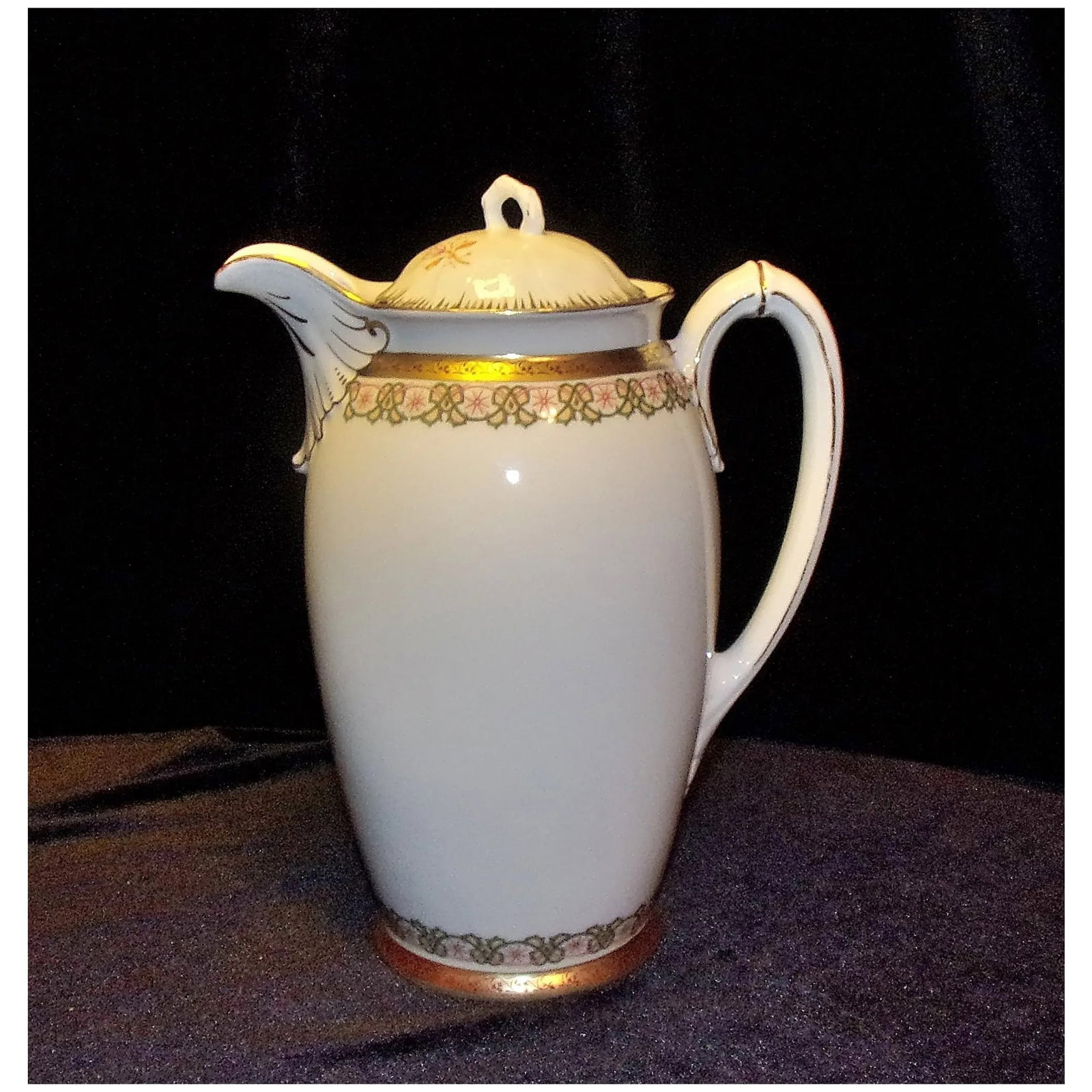 Antique Moritz Zdekauer Germany/ Czechoslovakia Coffee Pot - 2
