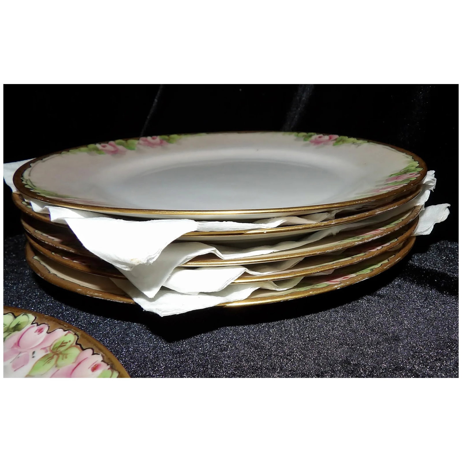 Antique J & C Bavaria Luncheon and Dessert Plates Jaeger & Co - 7