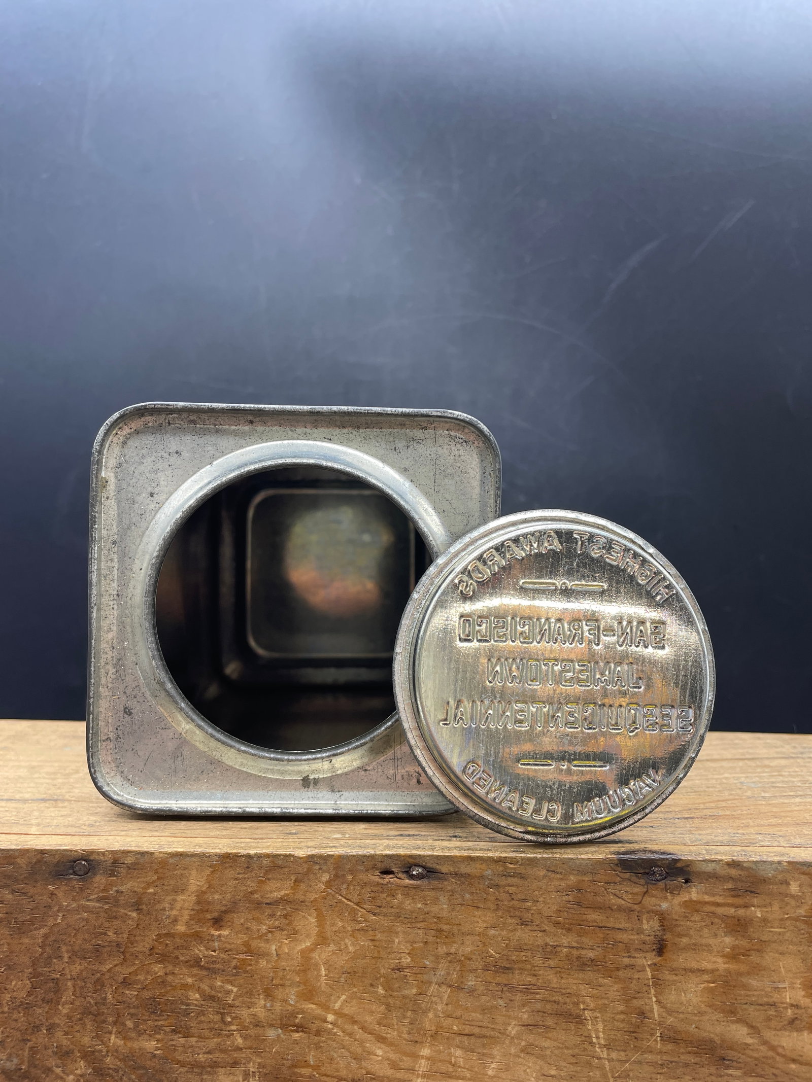 1930's Banquet Tea Tin Extra Fancy - 7