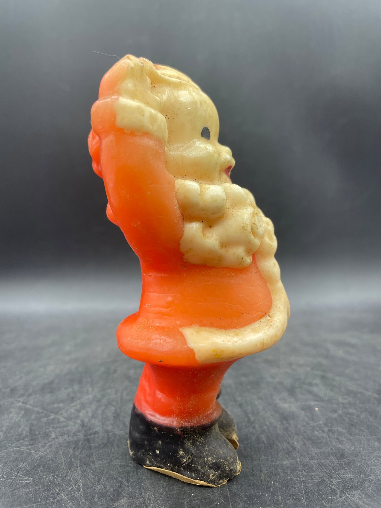 Vintage Gurley Waving Santa Candle - 3
