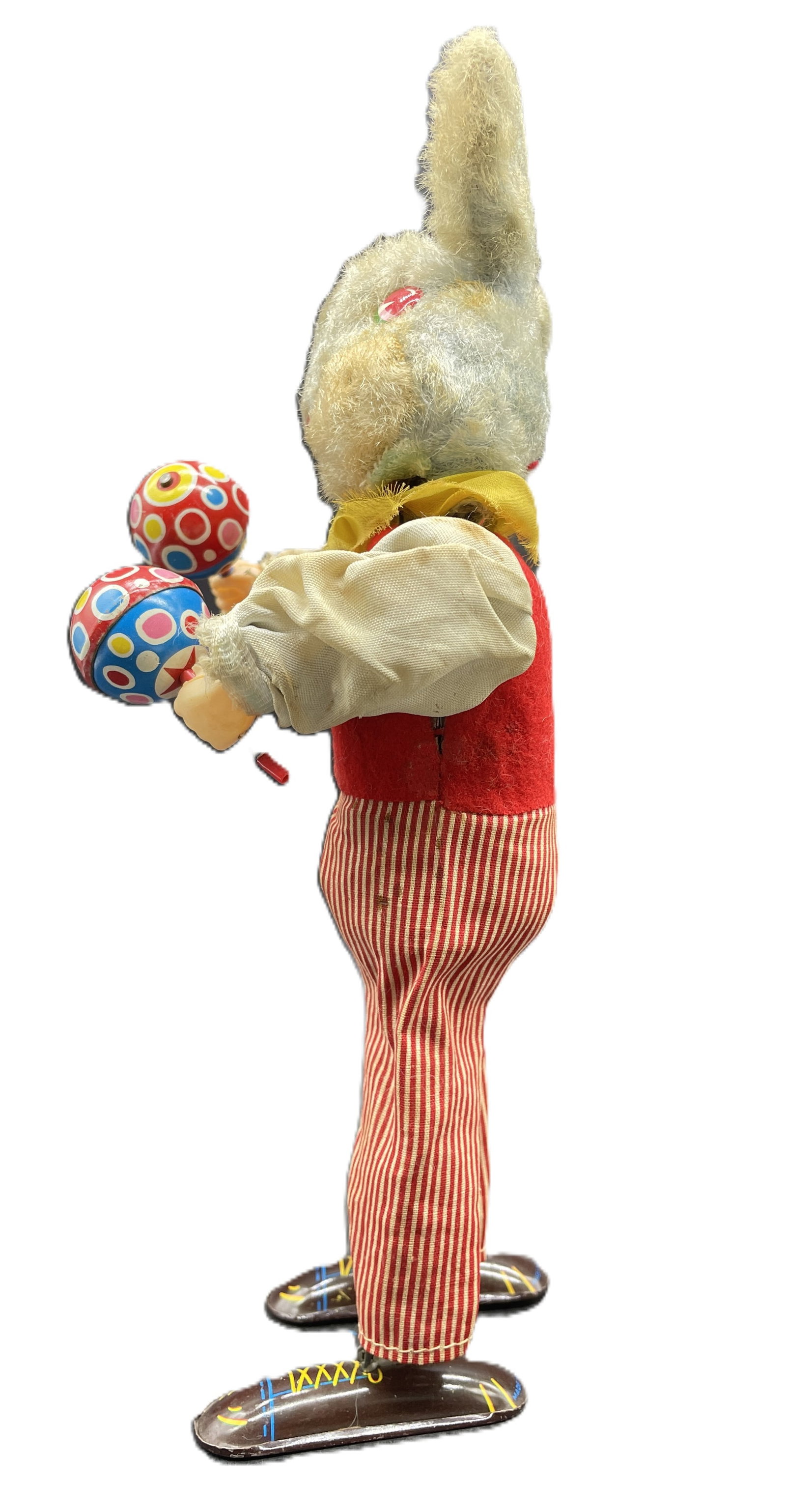 VINTAGE CHICO THE MARACAS WINDUP BUNNY Works! - 3