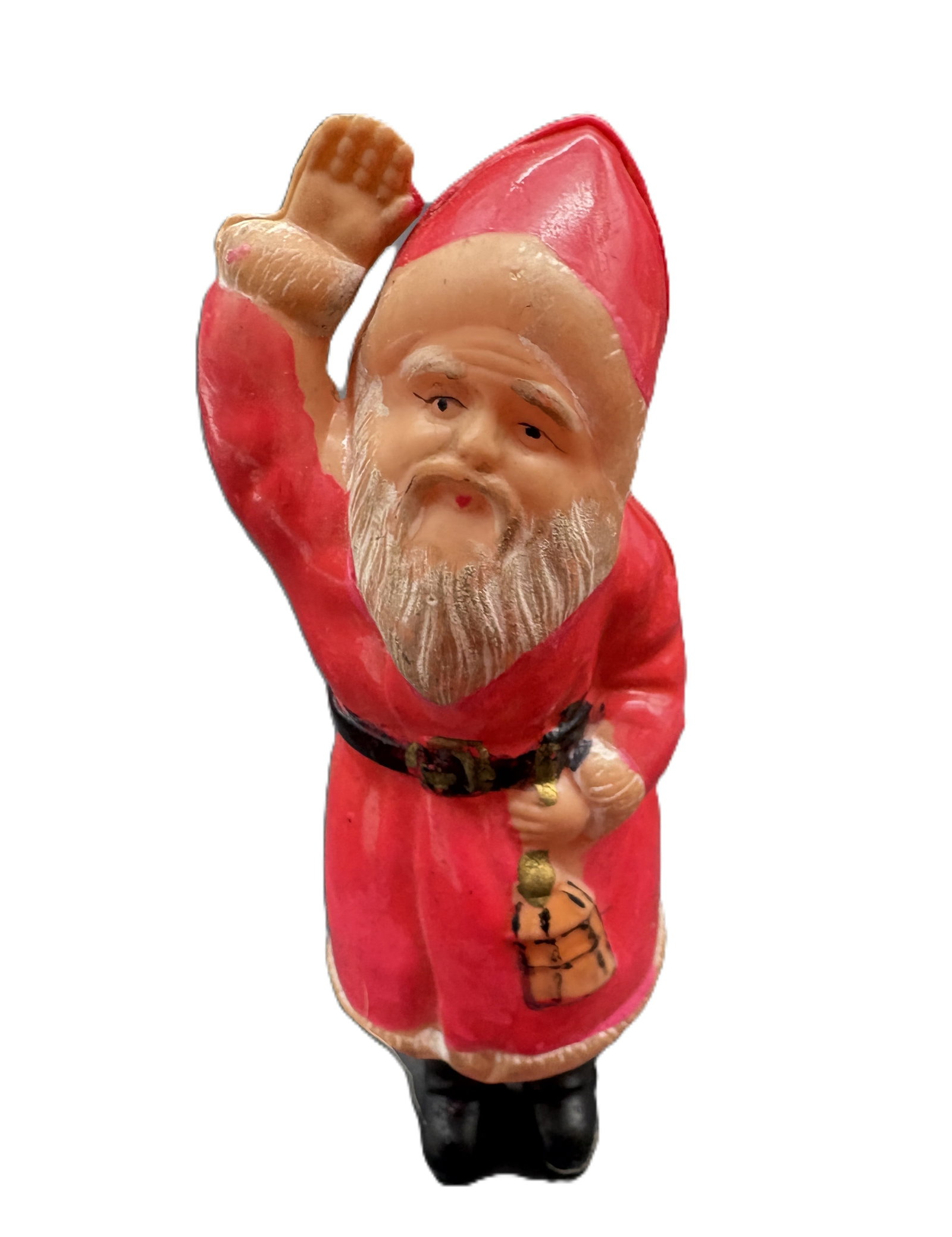 Celluloid Santa Claus Figure 4" Japan - 2