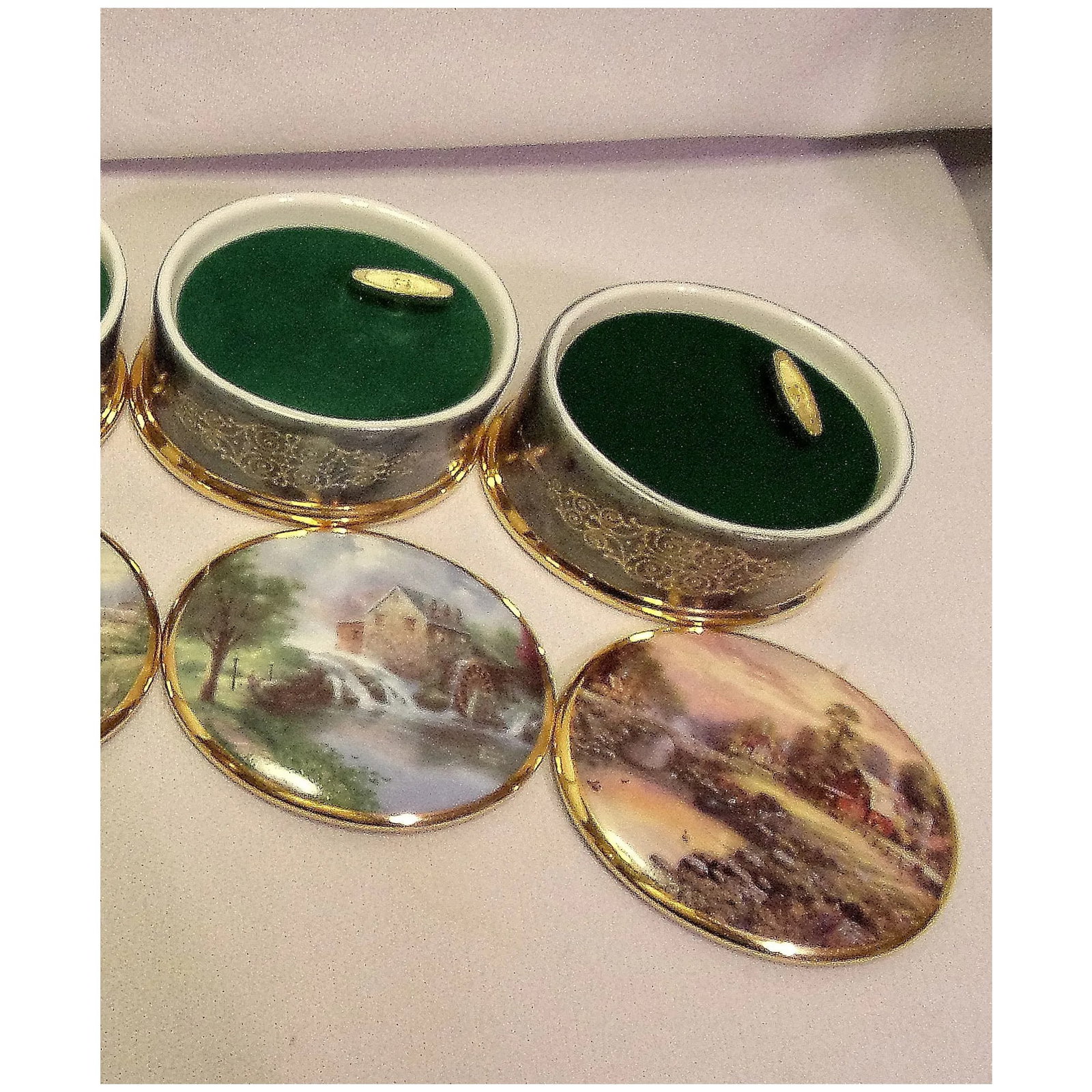 Vintage Thomas Kinkade Lamplight Village Music Box Collection - 6