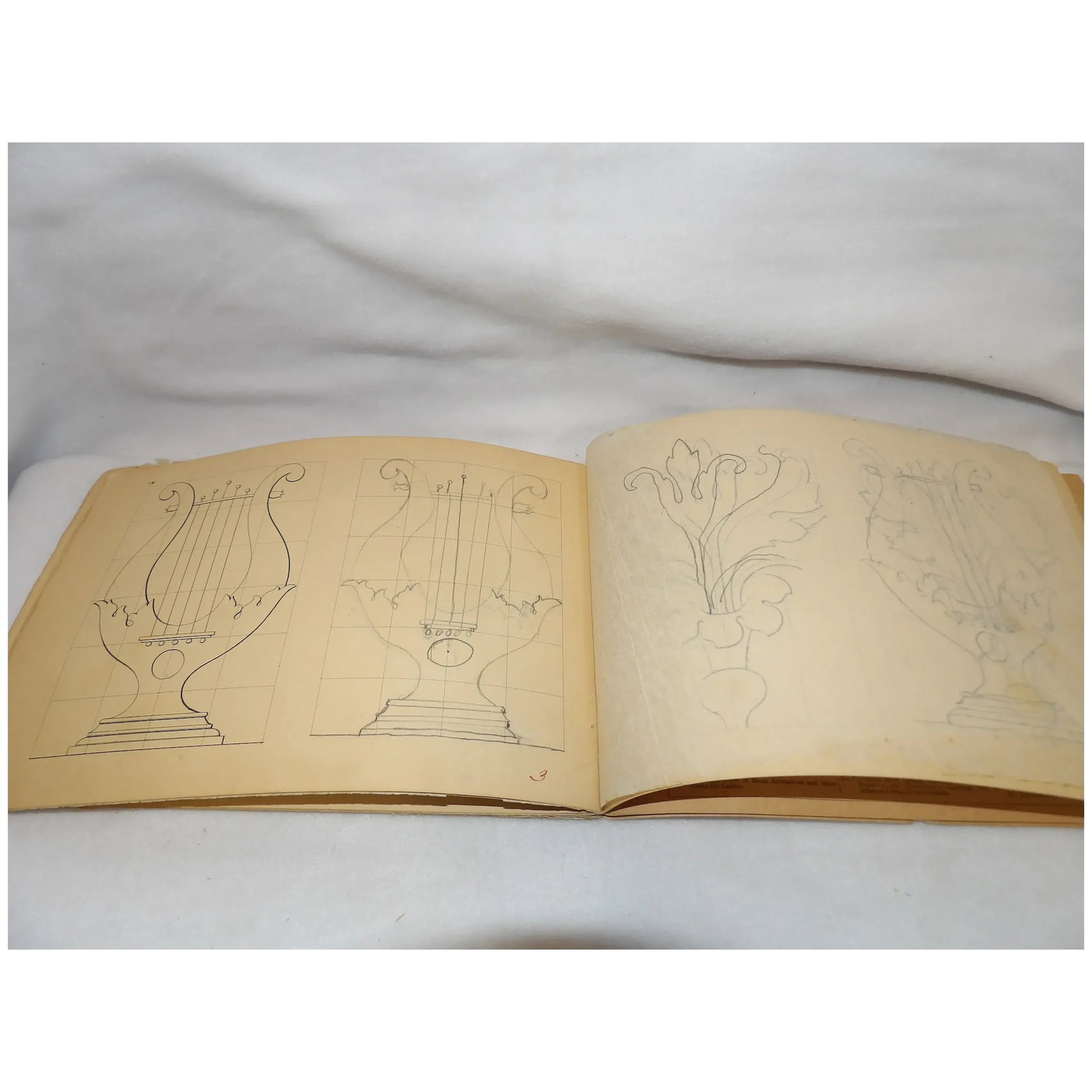 Antique Krone's Paragon Series of Drawing Books - 5
