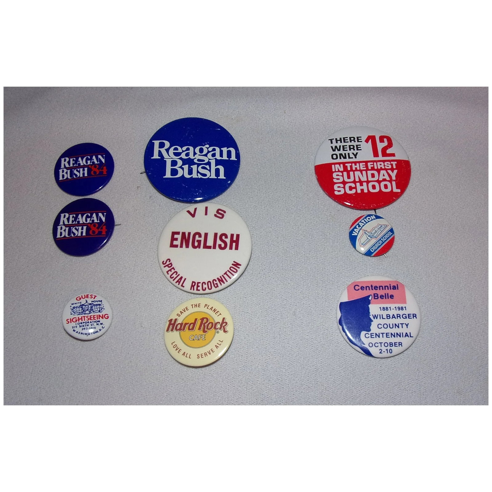 Vintage Political Buttons and Others - 2