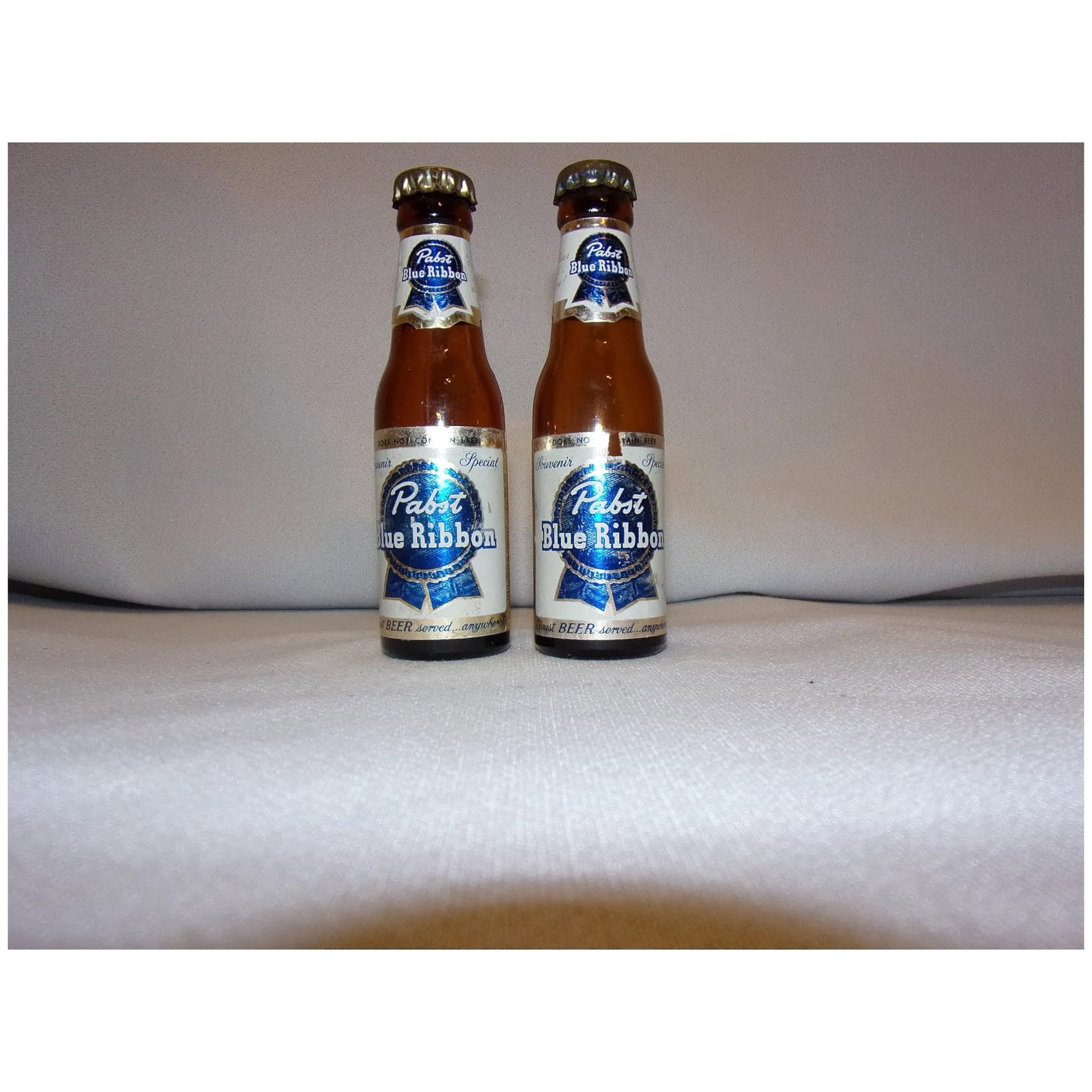 Vintage Pabst Blue Ribbon Miniature Beer Bottle by Bills Milwaukee - 7