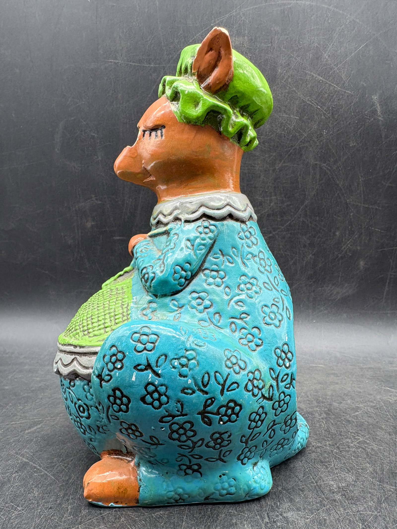 Vintage Lorrie Design Kangaroo Knitting String Scissor Holder - 3