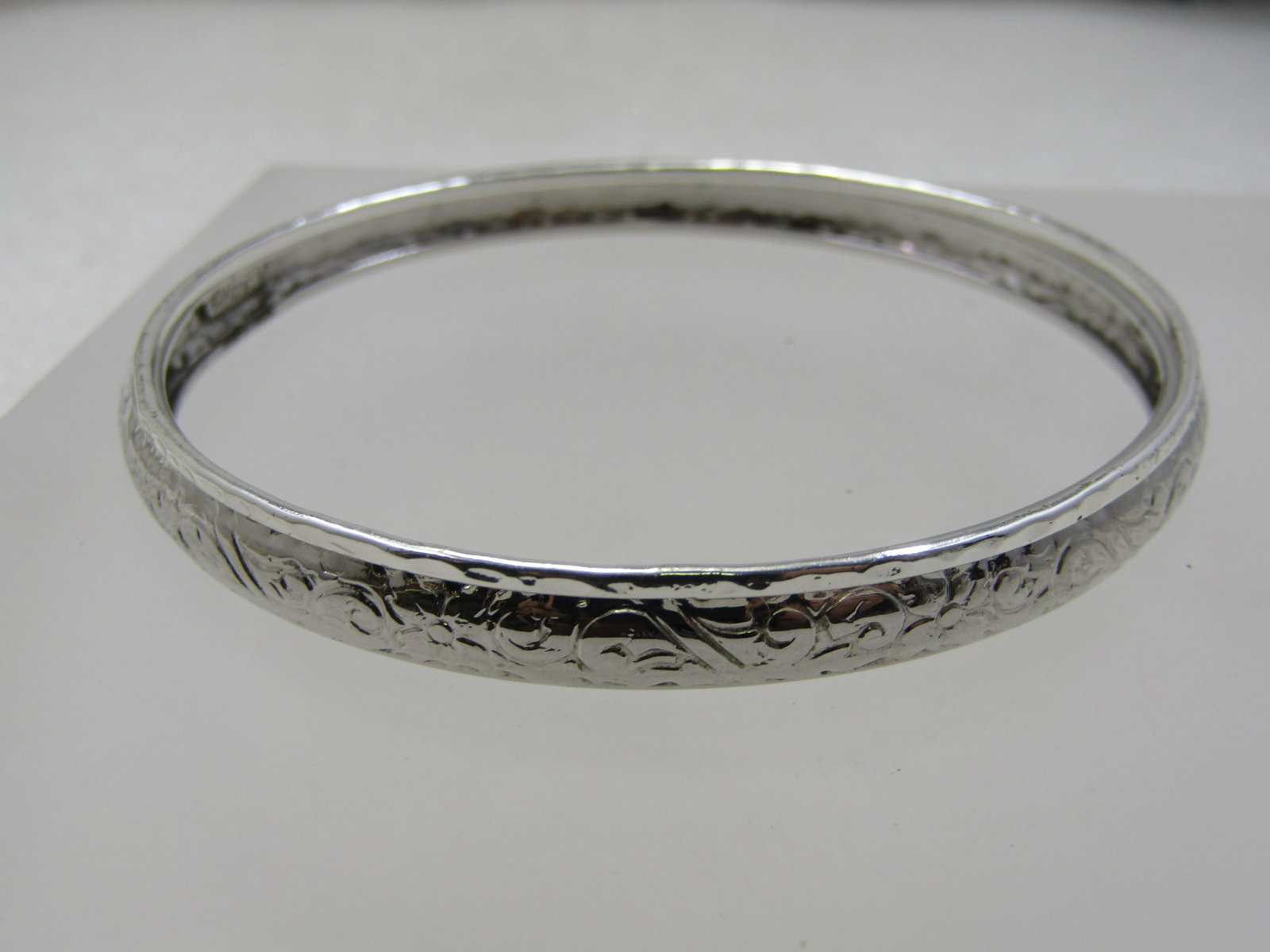 Vintage Stackable Bangle Bracelets, Monet & Unsigned, 7.75" - 3