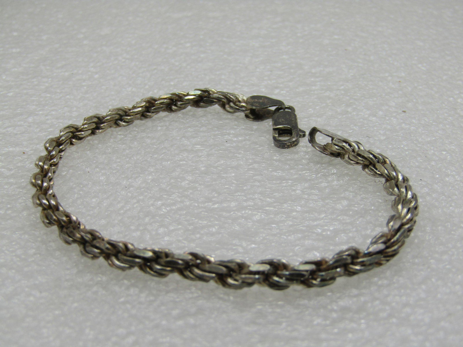 Vintage Sterling Twisted Bracelet, 4.5MM, 8.25" Unisex - 2
