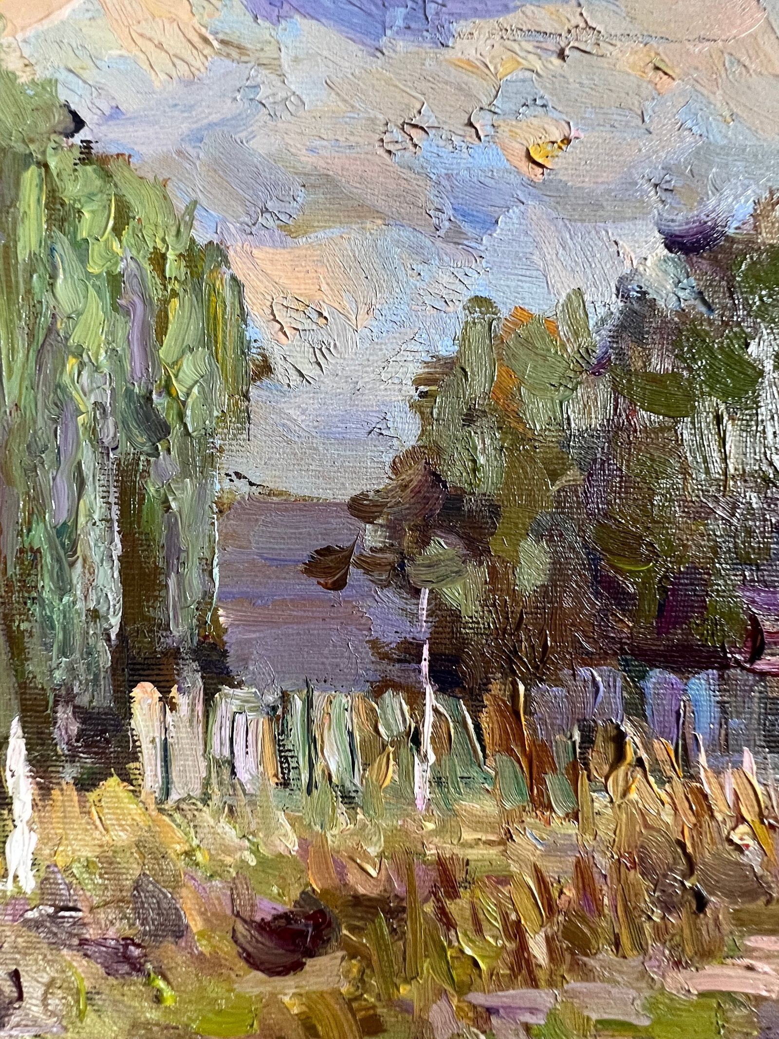 Oil painting rural harvest Sergey Ivanovich Animov - 3