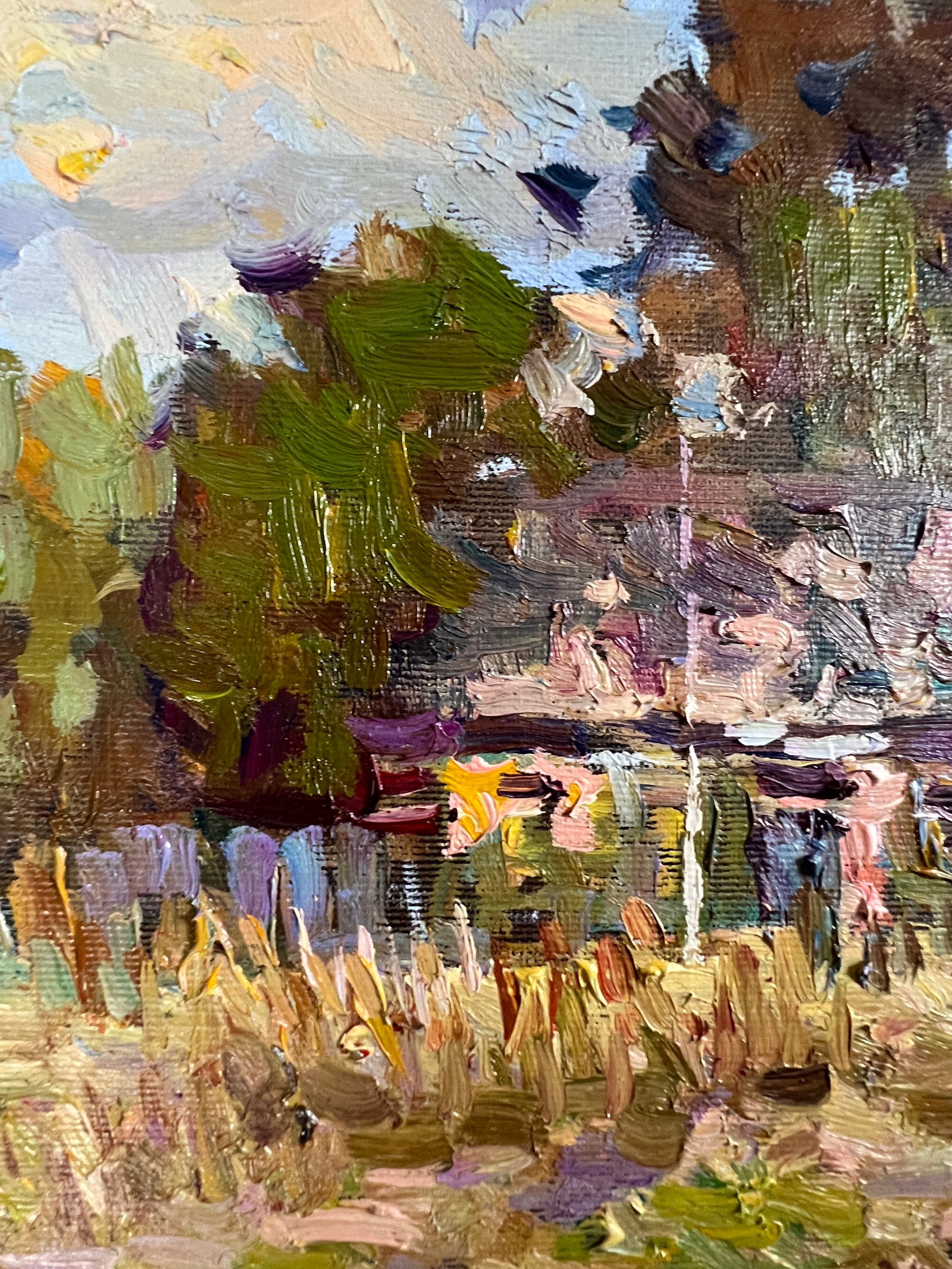 Oil painting rural harvest Sergey Ivanovich Animov - 4