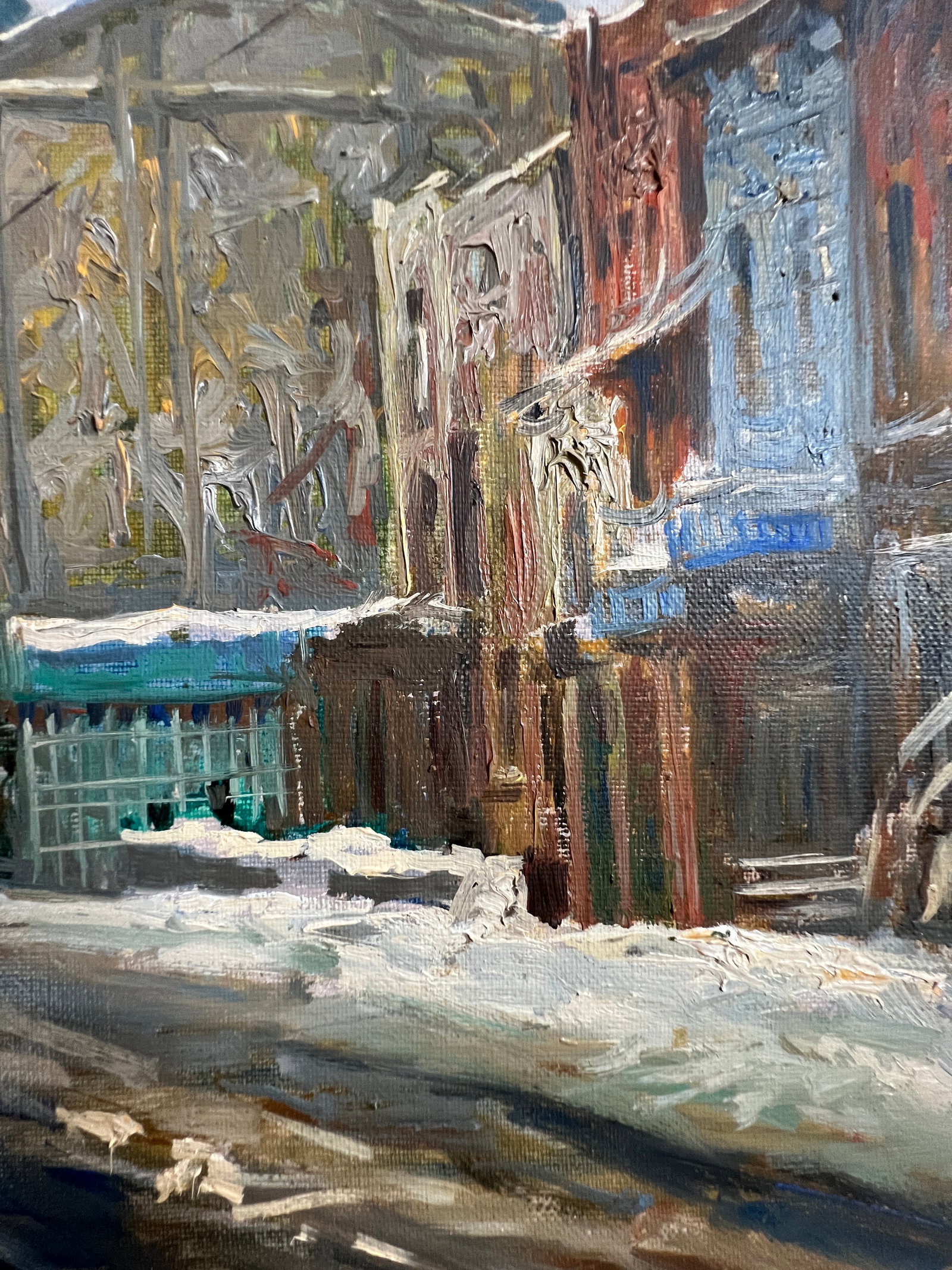 Oil painting Kharkiv Sergey Ivanovich Animov - 10