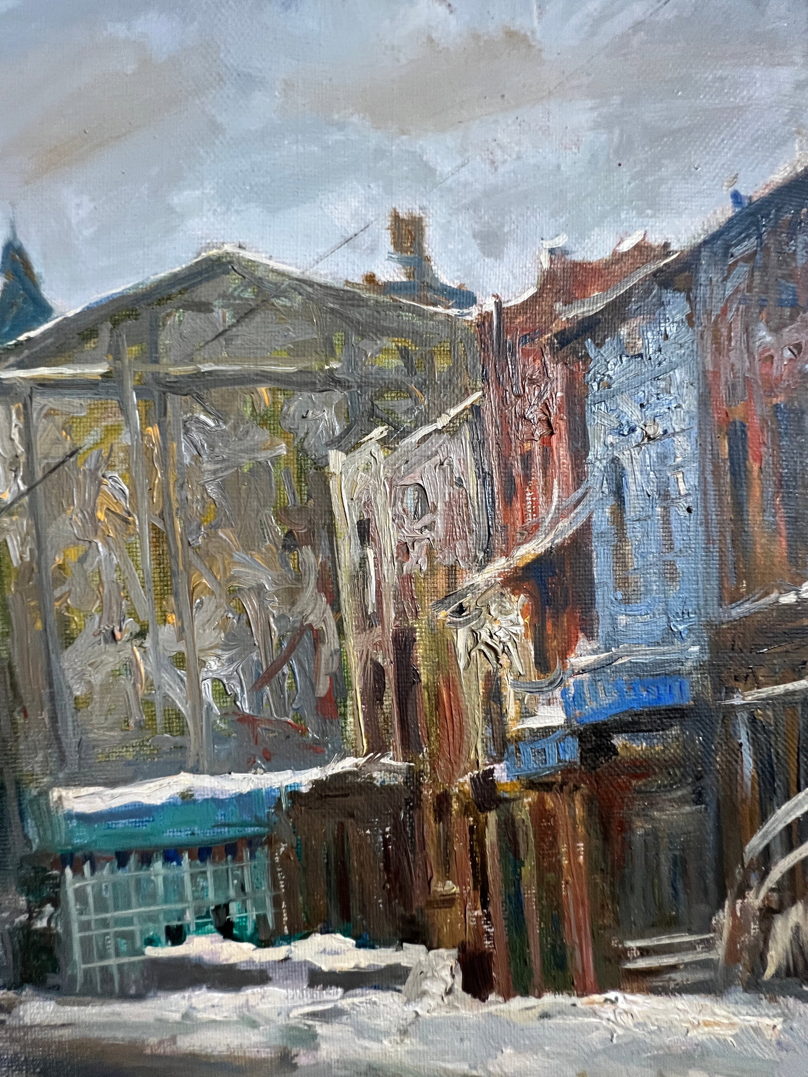 Oil painting Kharkiv Sergey Ivanovich Animov - 9