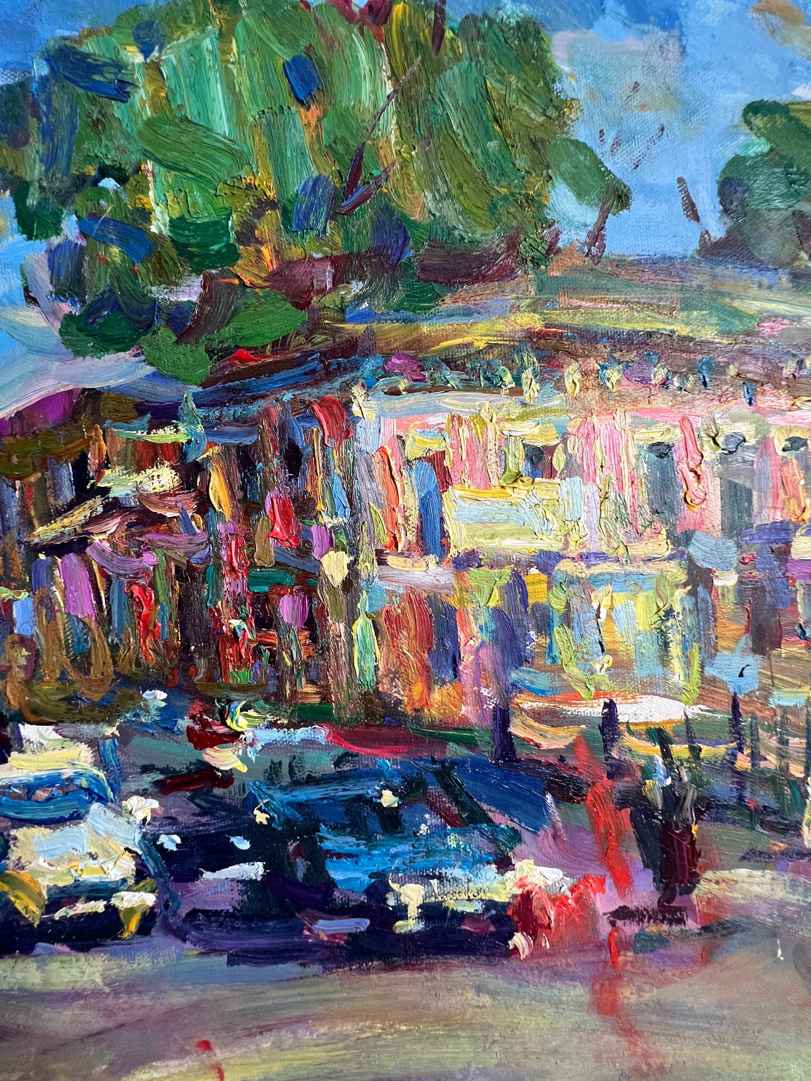 Oil painting urban routine Sergey Ivanovich Animov - 9