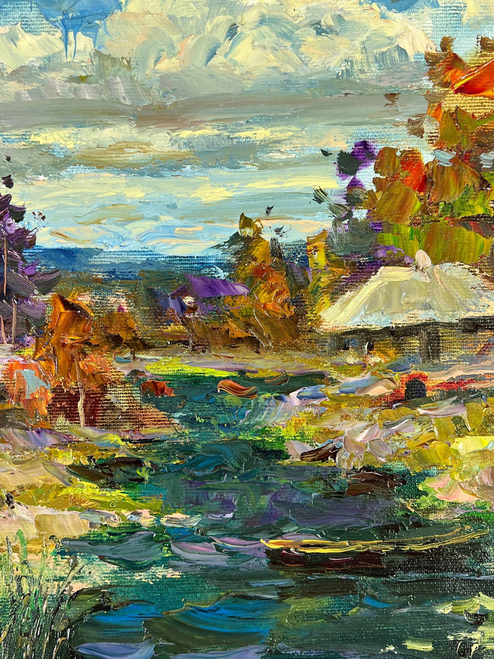 Oil painting stream Sergey Ivanovich Animov - 7