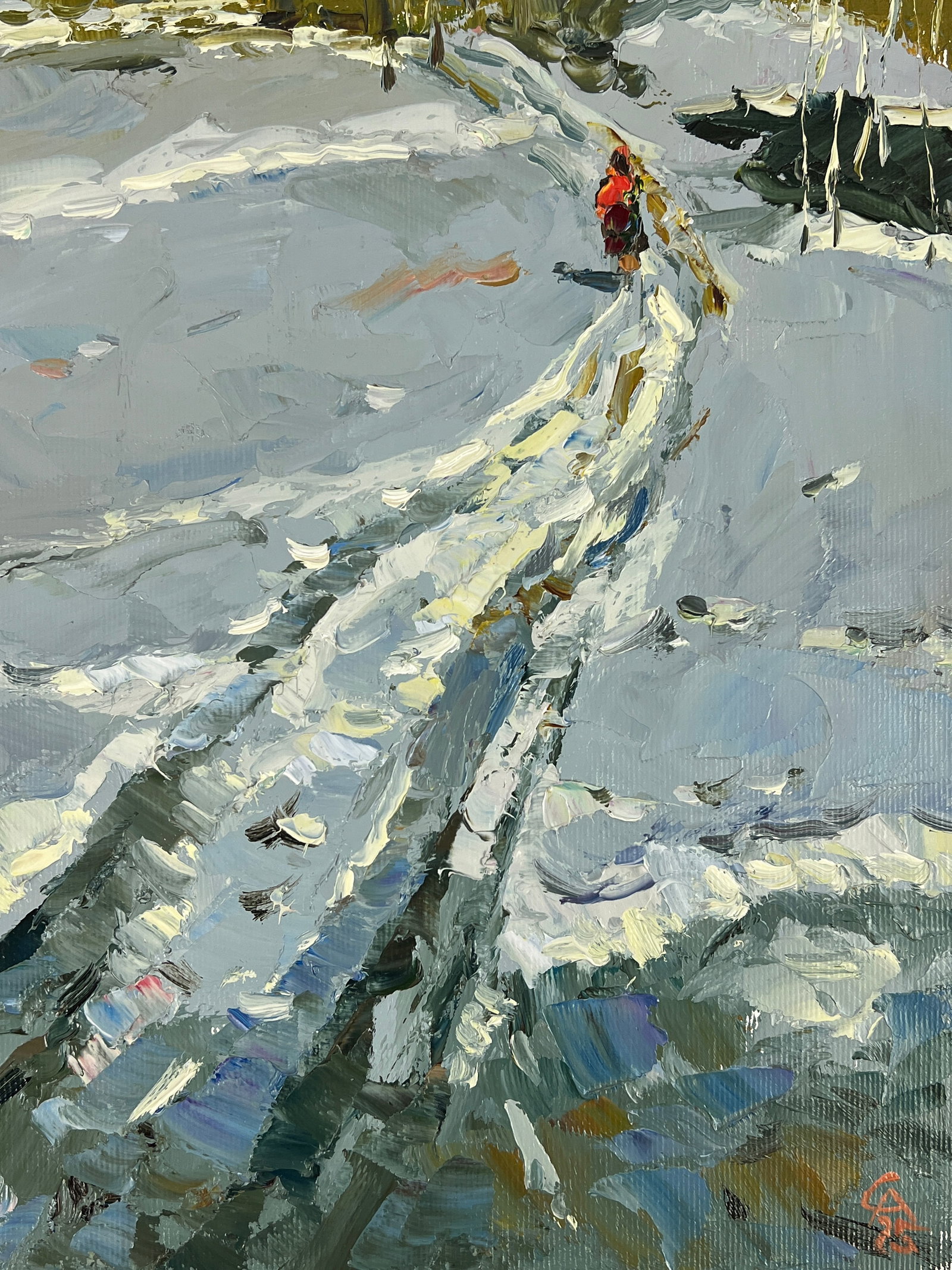 Oil painting stream Sergey Ivanovich Animov - 10