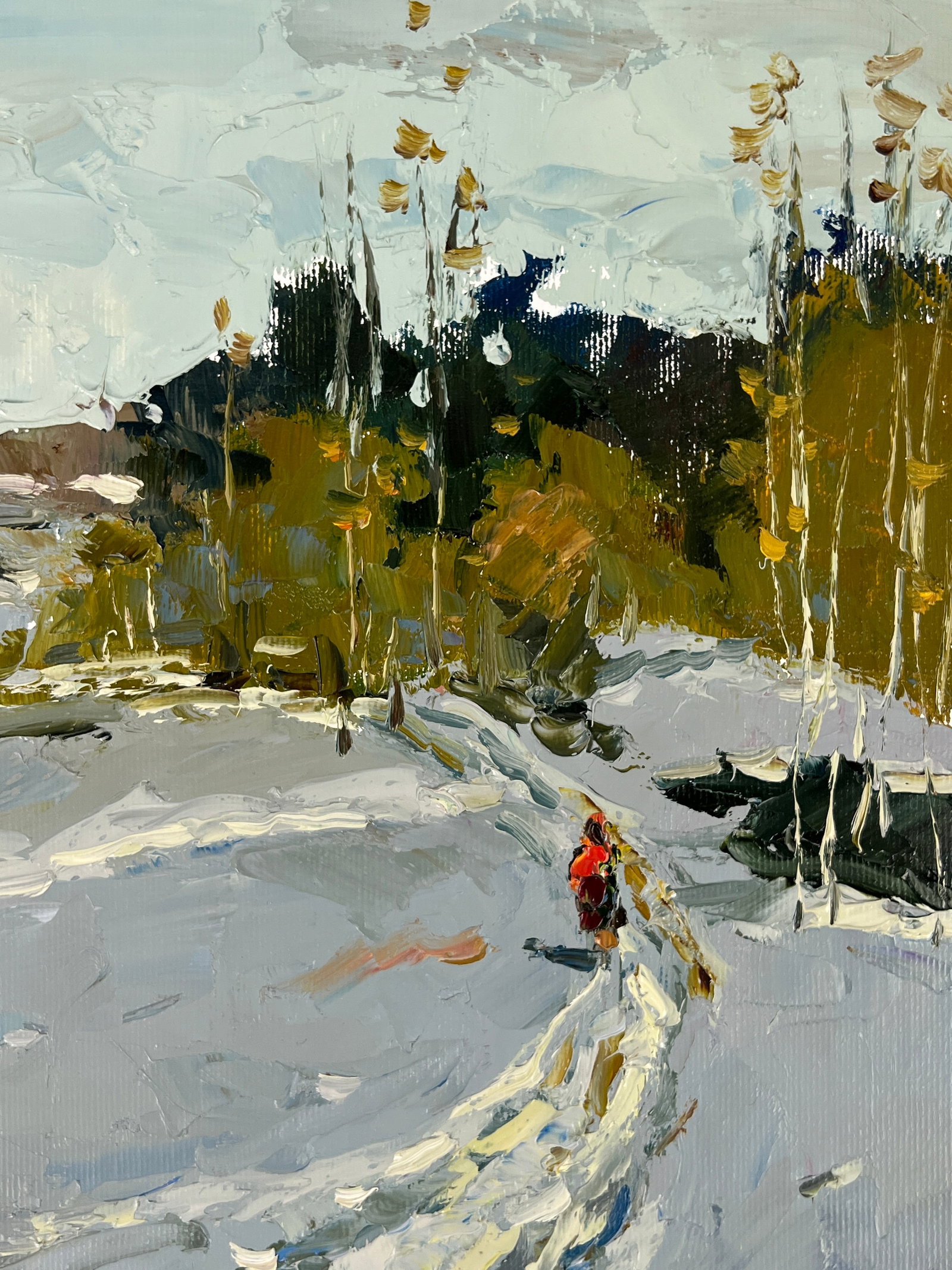 Oil painting stream Sergey Ivanovich Animov - 4