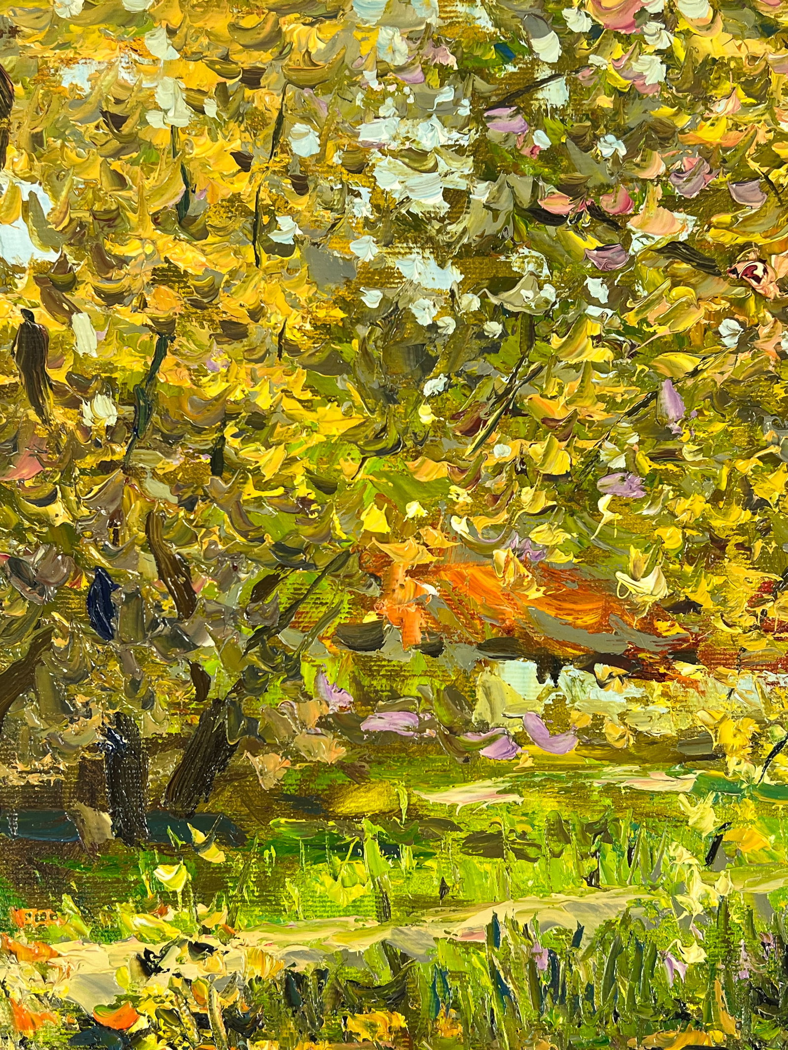Oil painting autumn Sergey Ivanovich Animov - 3